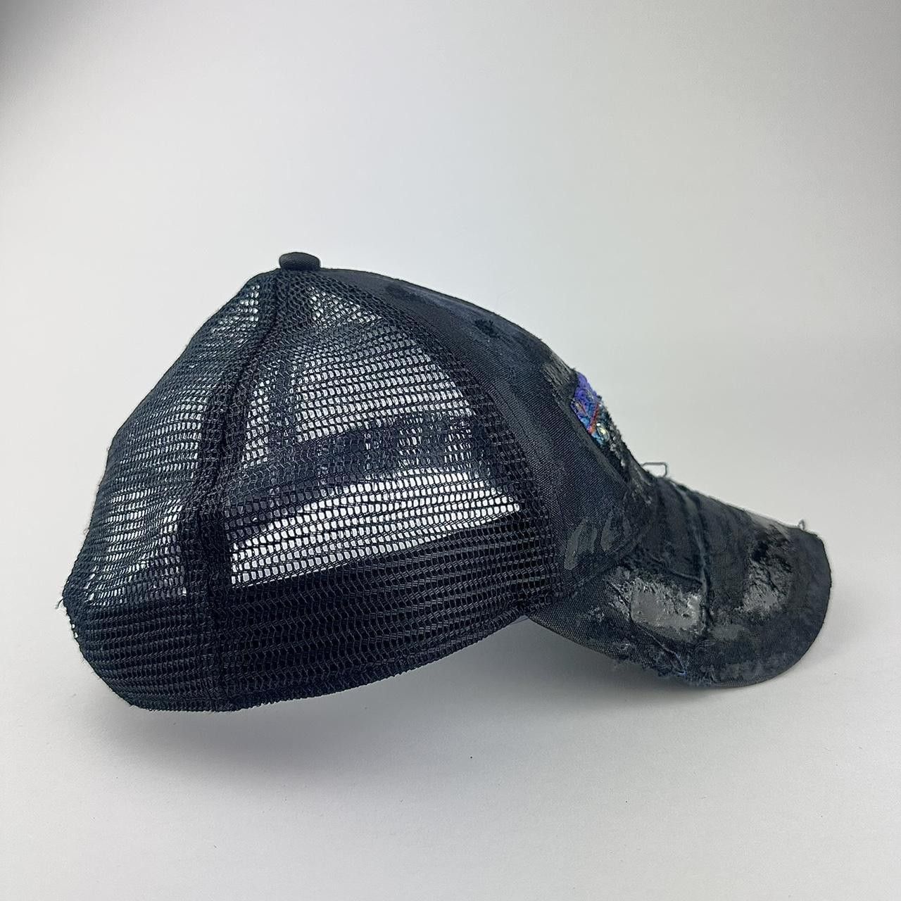 Patagonia ASTROBOI* x Patagonia Black Distressed Rhinestone Hat Size ONE SIZE - 5 Thumbnail