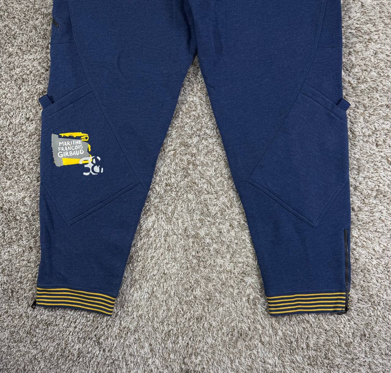 Marithe + Francois Girbaud Marithe Francois Girbaud Sweatpants Cargo Style Zip Cuffs Size US 36 / EU 52 - 14 Thumbnail