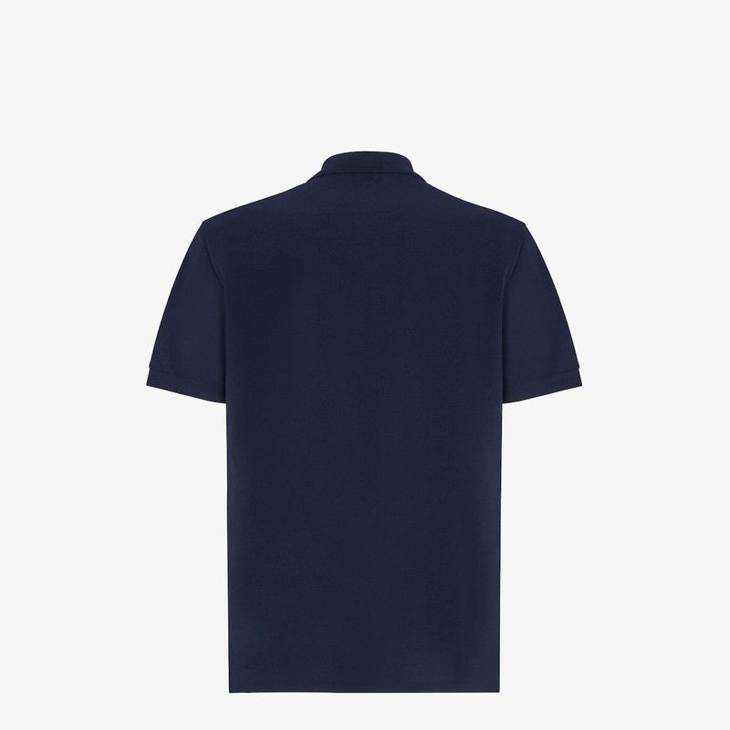 Fendi o1B3y1r0326 Polo Shirt in Midnight Blue Size US S / EU 44-46 / 1 - 2 Thumbnail