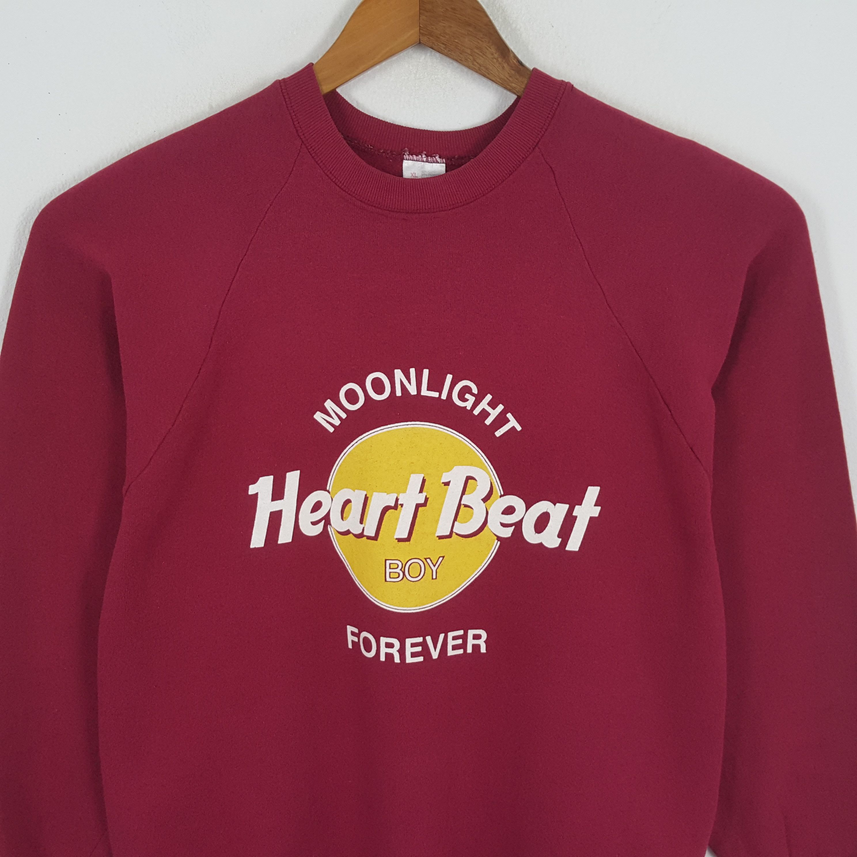 Vintage Vintage HEART BEAT BOY x Hard Rock Parody Design Sweatshirs Size US L / EU 52-54 / 3 - 2 Thumbnail