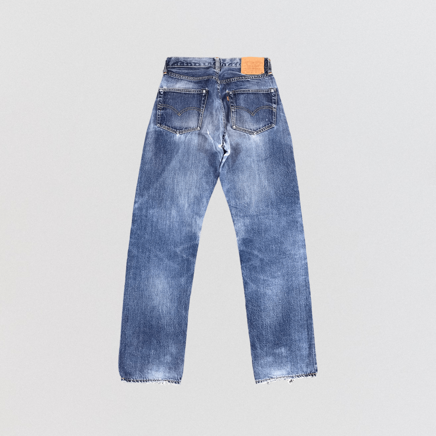 Levi's × Vintage Vintage 90s Big E Levis 501 Redline Jeans-JM1380 Size US 28 / EU 44 - 2 Thumbnail