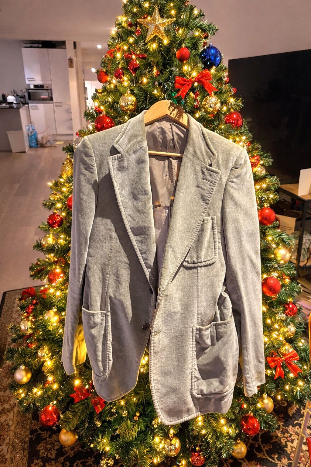 Gucci Gucci Tom Ford Era Velvet Blazer Jacket Archive Early 2000s Size 46S - 1 Thumbnail