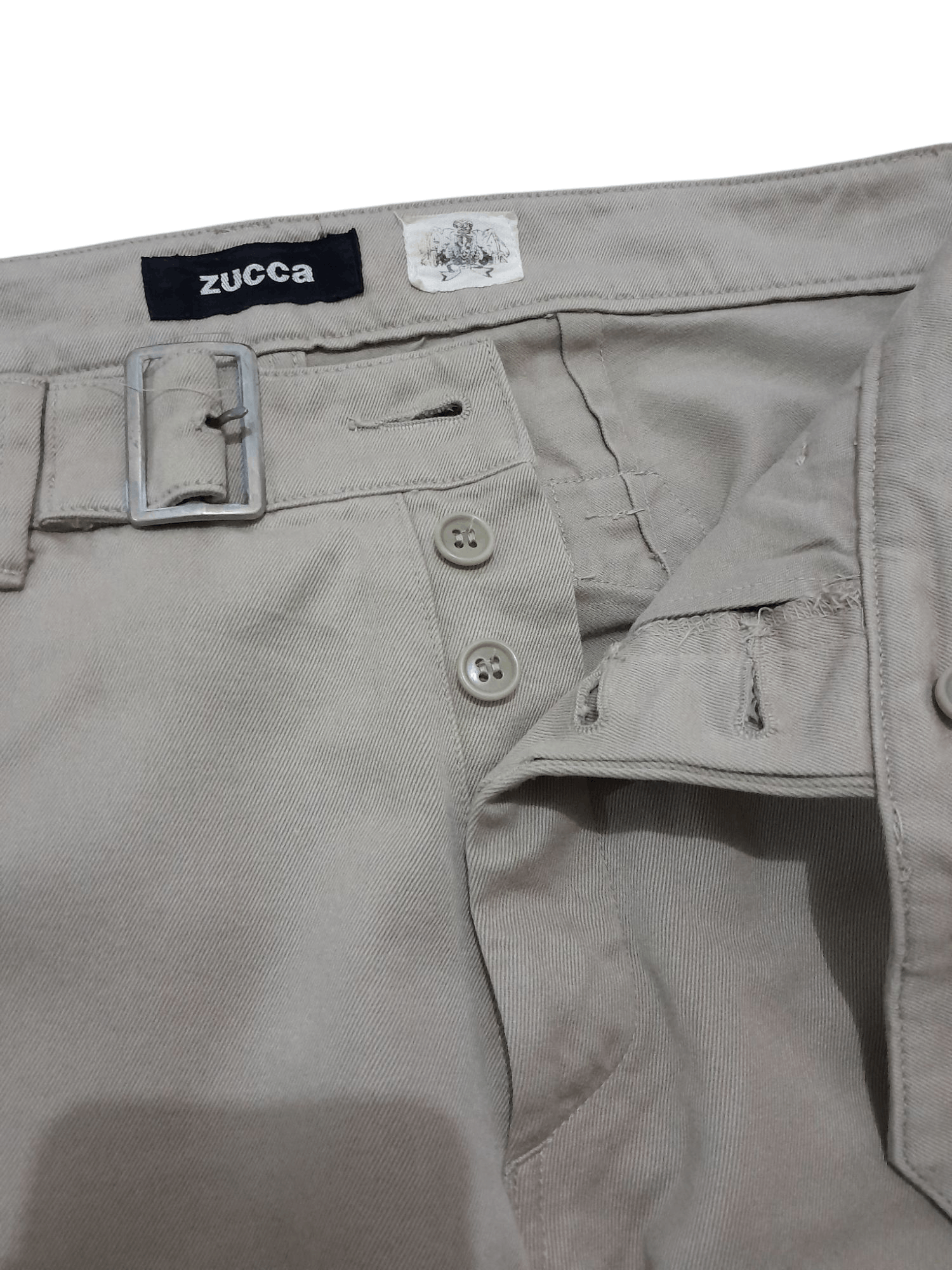 CABANE de ZUCCa Vintage zucca buckel back belted pants Size US 29 - 4 Thumbnail