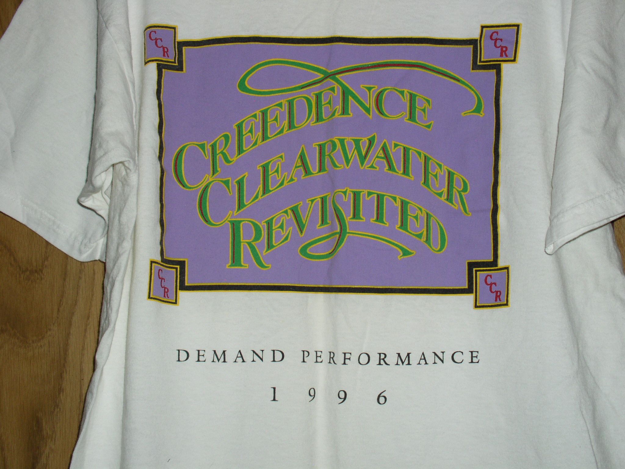 Vintage Creedence Clearwater Revisited Concert Shirt Vintage 1996 Size US L / EU 52-54 / 3 - 3 Thumbnail