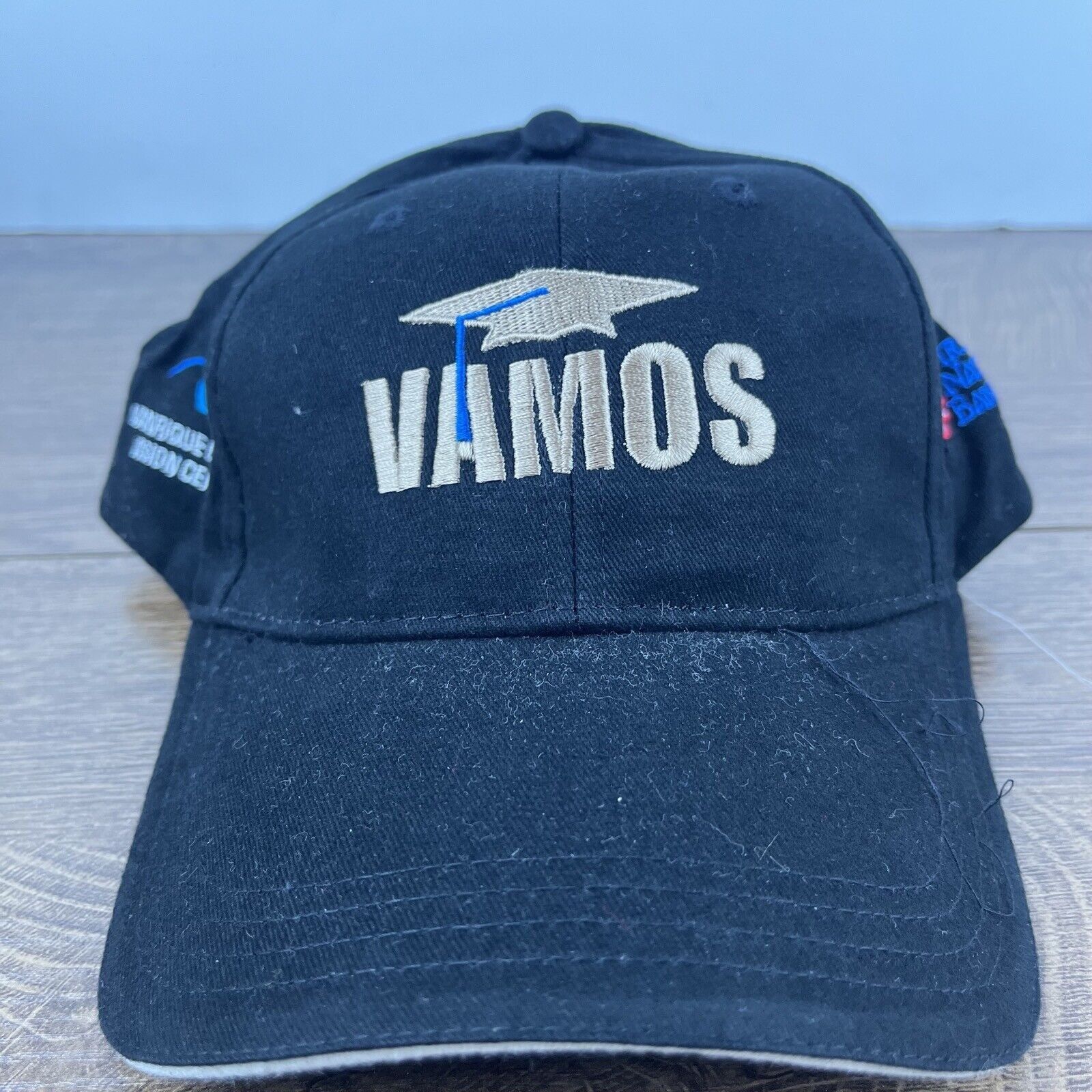Other Vamos Graduation Hat Black Cap Hat Adjustable Hat Black Adul Size ONE SIZE - 1 Thumbnail
