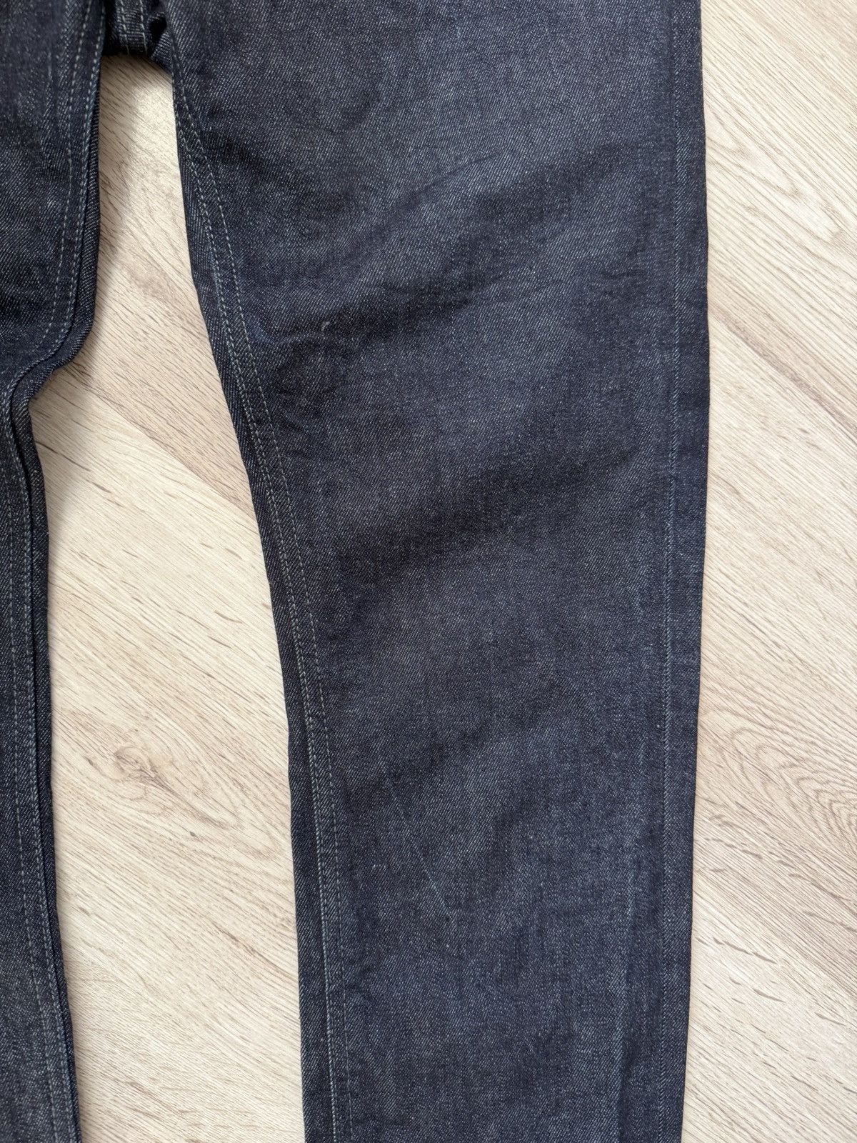 Nudie Jeans Nudie Jeans Thin Finn Dry Dark Grey Denim 32x32 Size US 32 / EU 48 - 7 Thumbnail