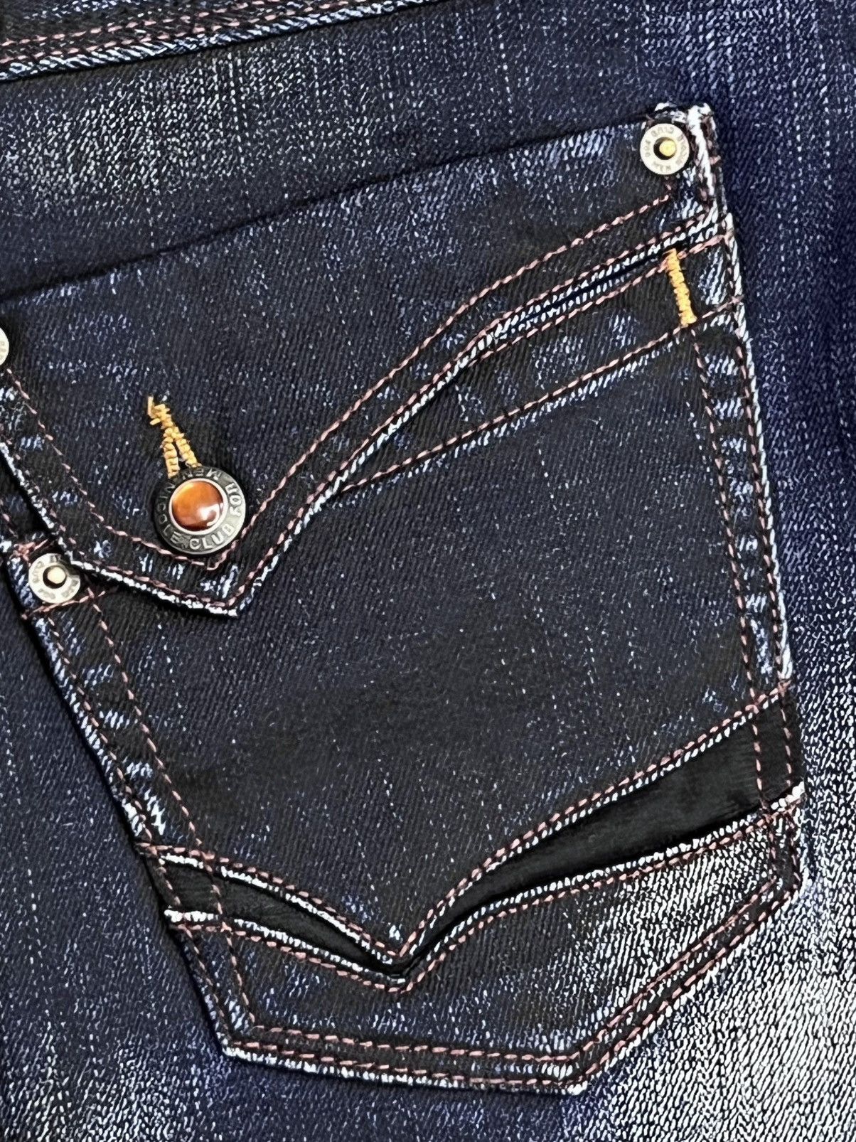 Nicole Club Vintage NICOLE CLUB for MEN Denim Kapital Vibes, Gem Detail Size US 29 - 11 Thumbnail