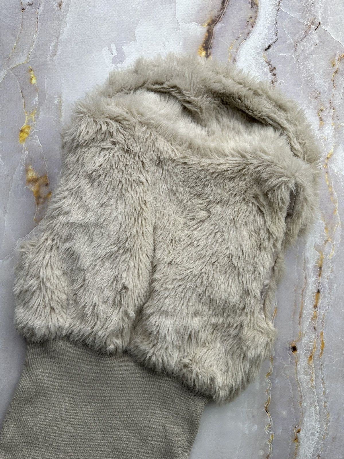Japanese Brand Vintage Vest With Faux Fur Size XS / US 0-2 / IT 36-38 - 10 Thumbnail