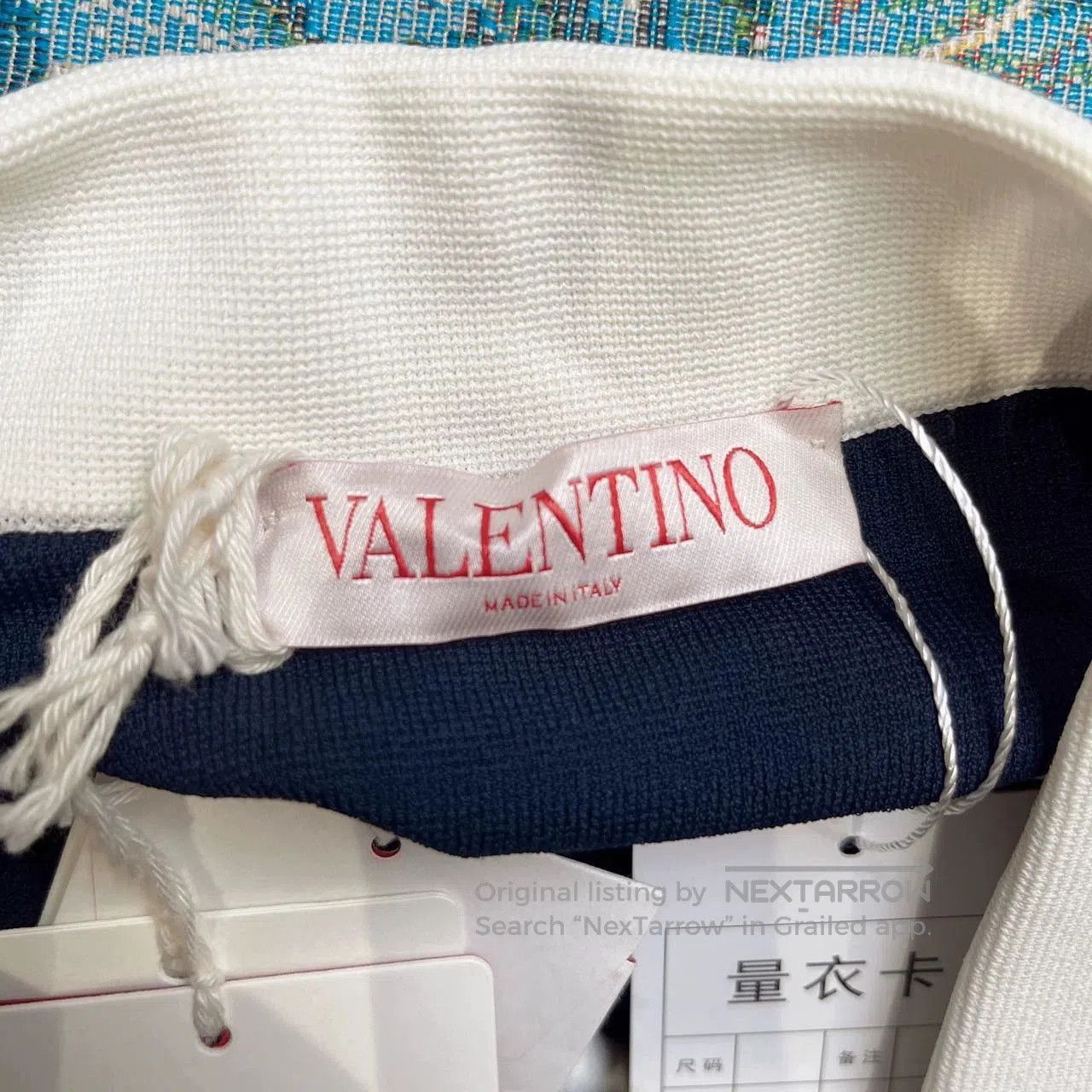 Valentino Valentino SS22 Striped Short-Sleeve Dress. Size US 28 / EU 44 - 3 Thumbnail
