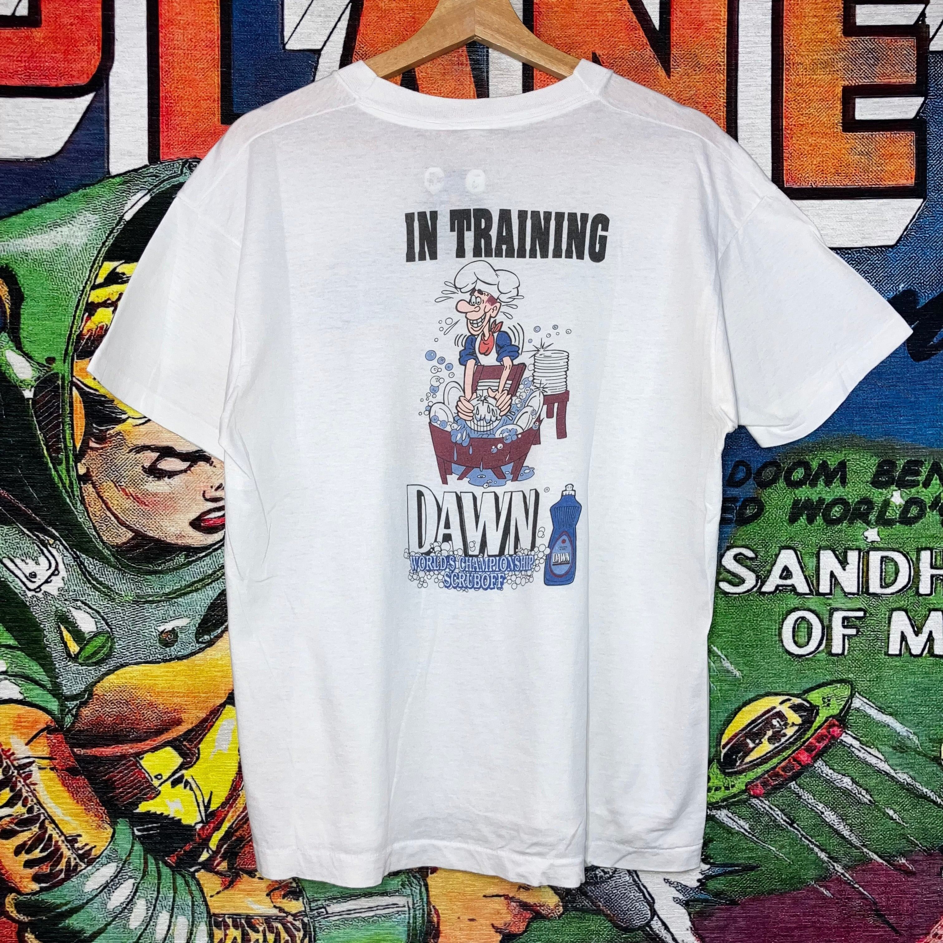 Vintage Vintage 80s Dawn Dish Soap Tee Size XL Size US XL / EU 56 / 4 - 1 Thumbnail