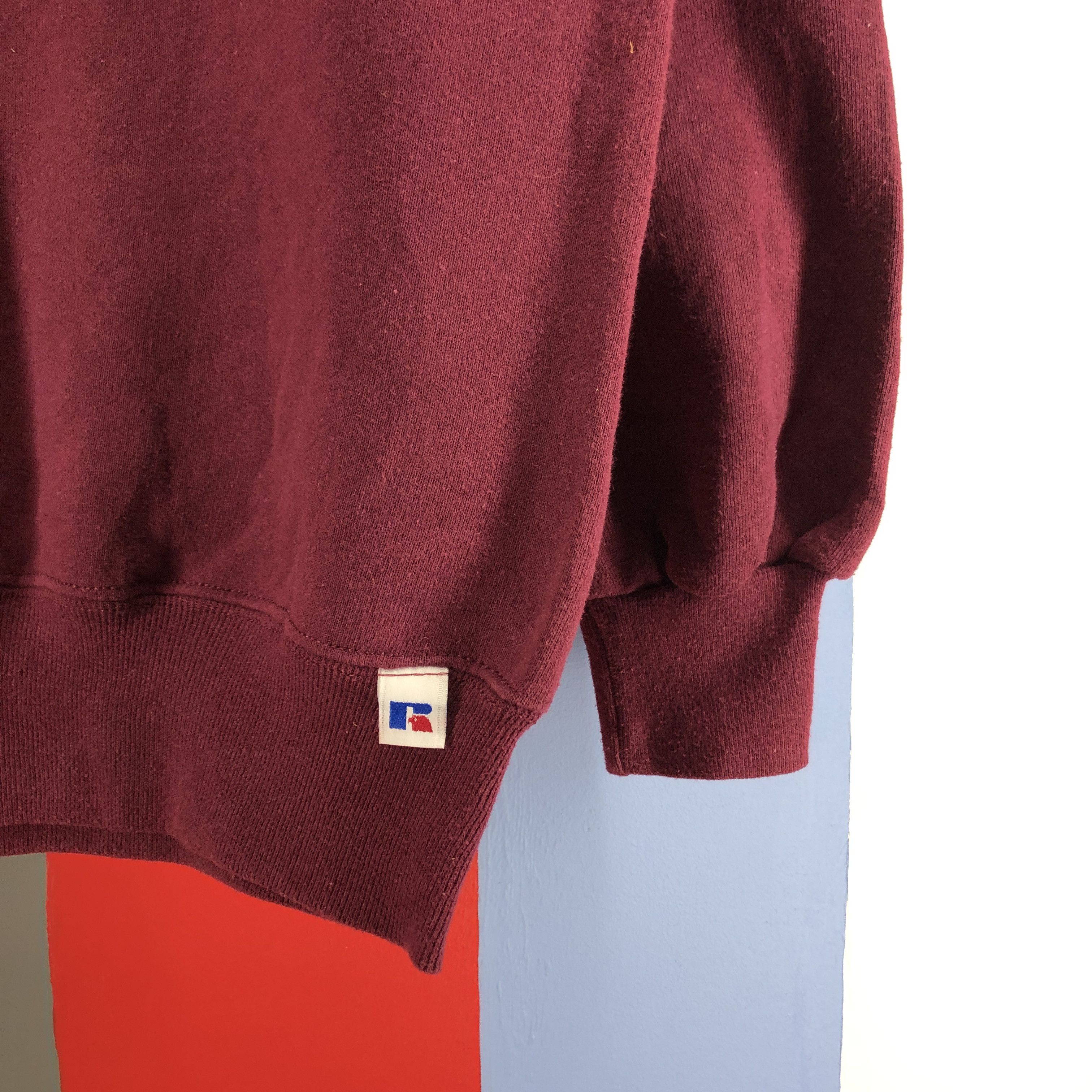 Russell Athletic 90s Vintage RUSSELL ATHLETIC Crew Neck Sweatshirt #0783/R Size US L / EU 52-54 / 3 - 3 Thumbnail