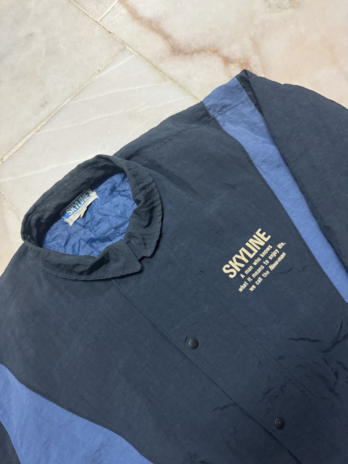 Sports Specialties 💥ARCHIVE💥80s SKYLINE LIGHT JACKET MULTICOLOR POCKET Size US L / EU 52-54 / 3 - 5 Thumbnail