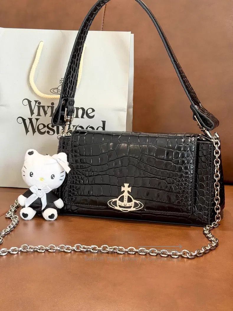 Vivienne Westwood Vivienne Westwood size os HAZEL Medium Single Shoulder Bag Size ONE SIZE - 1 Thumbnail