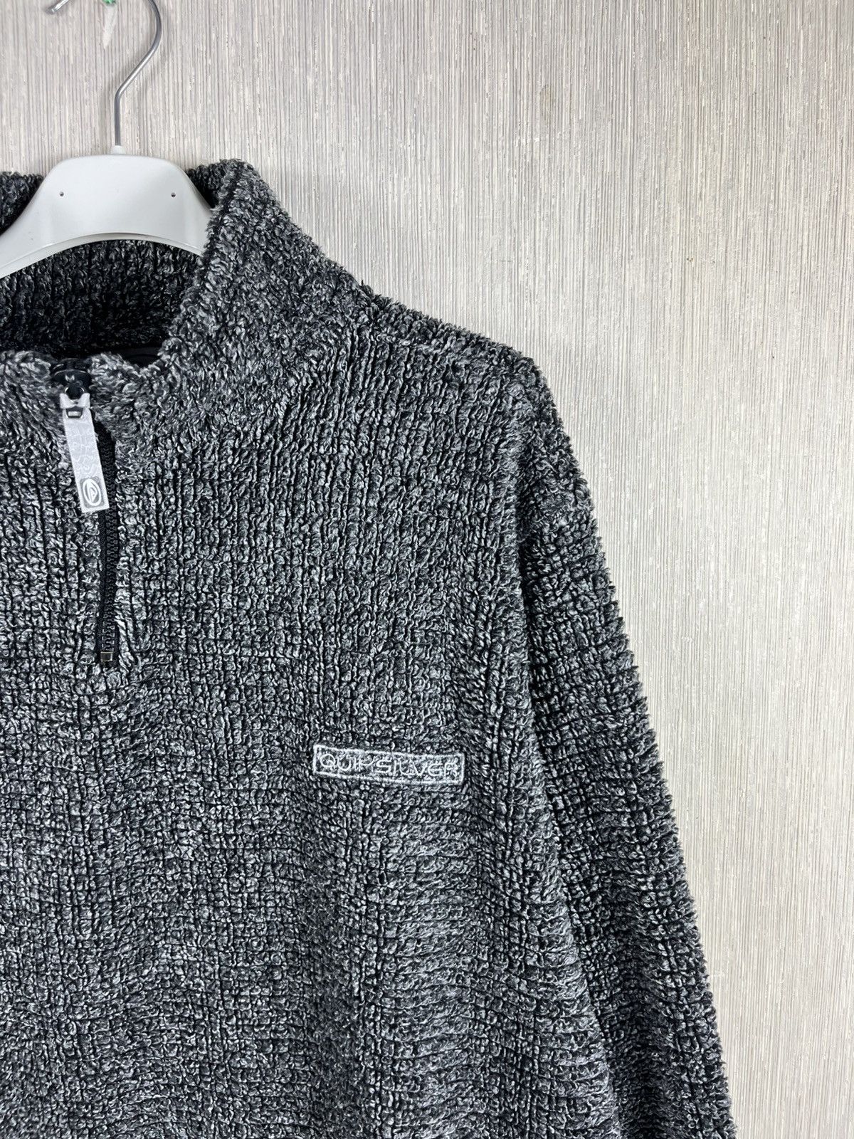 Quiksilver × Vintage Vintage Quiksilver y2k fleece sherpa sweatshirt half zip Size US M / EU 48-50 / 2 - 4 Thumbnail