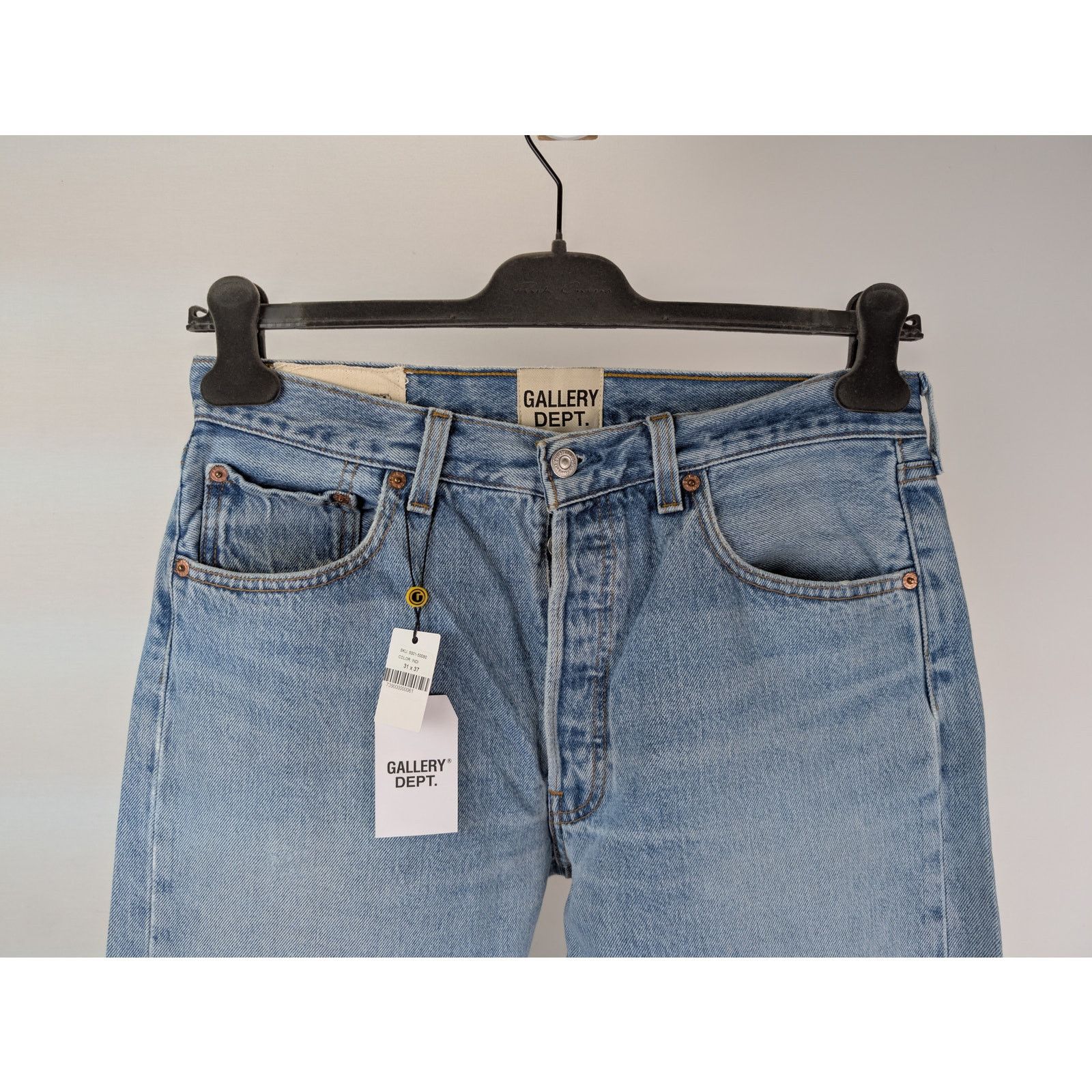 Gallery Dept. o1rshd1 Denim Jean Pants in Indigo Blue Size US 31 - 3 Thumbnail