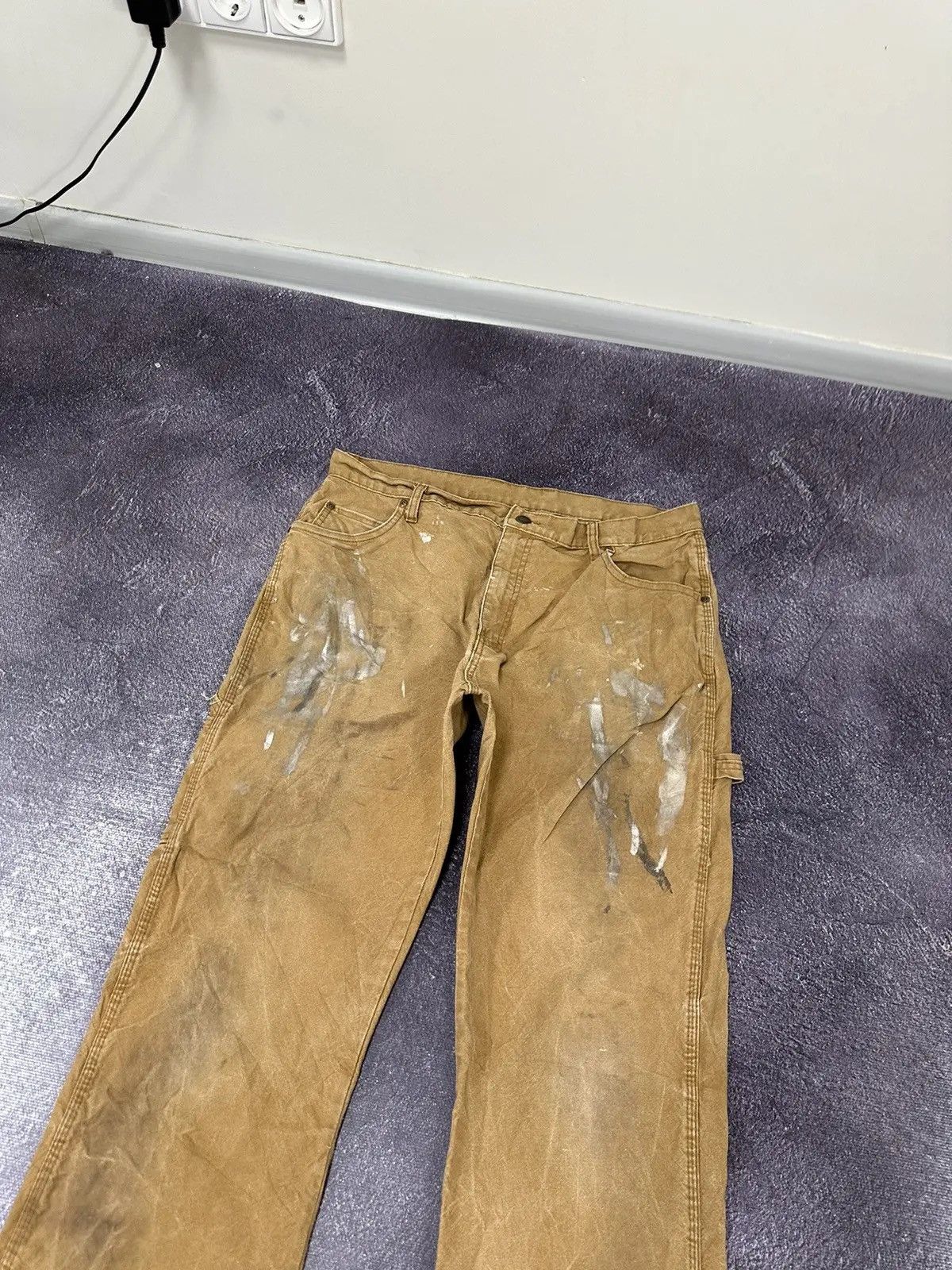 Dickies × Vintage Vintage Dickies Work Skate Distressed Hype Baggy Pants Size US 36 / EU 52 - 8 Thumbnail