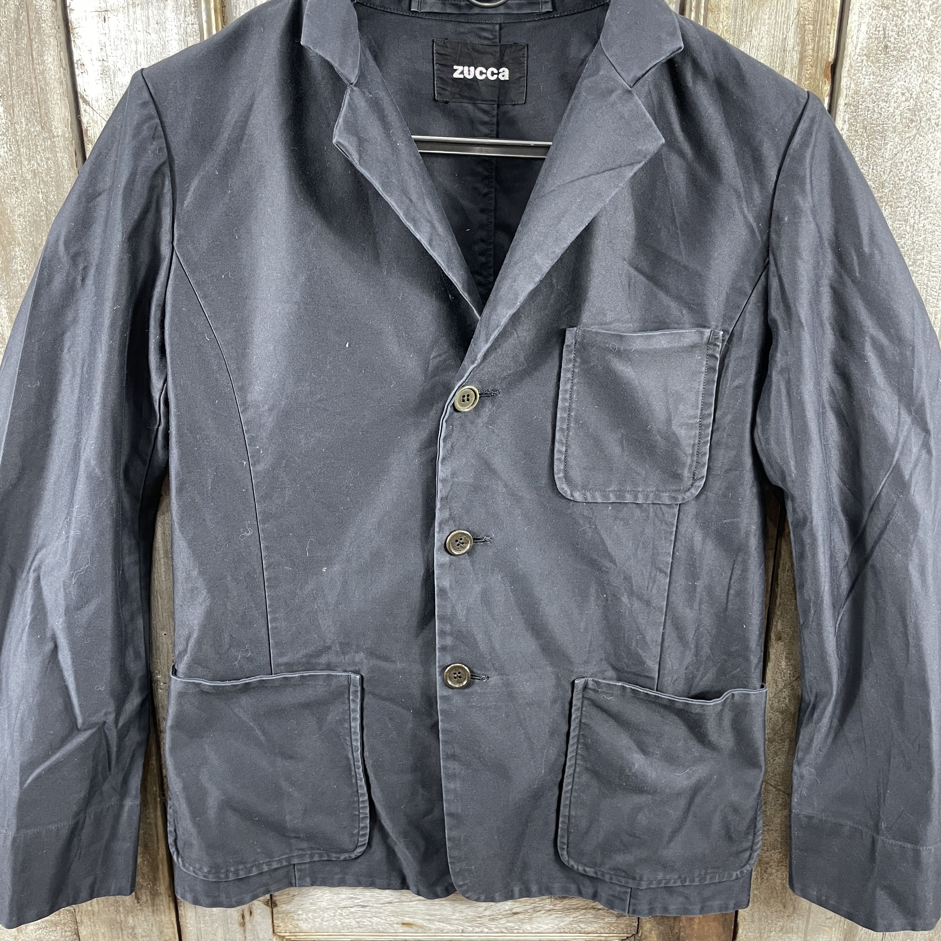 Issey Miyake × Zucca Zucca Issey Miyake Button Blazer Coat Size S / US 4 / IT 40 - 4 Thumbnail