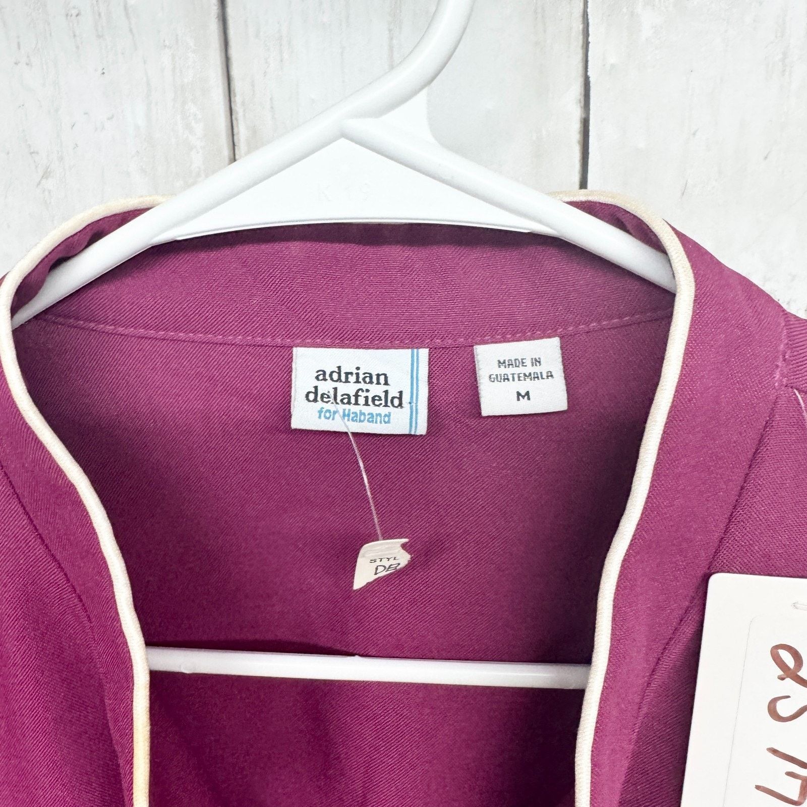 Vintage Vtg Adrian Delafield Jacket Size Medium Collared Open Blazer Size M / US 6-8 / IT 42-44 - 6 Thumbnail