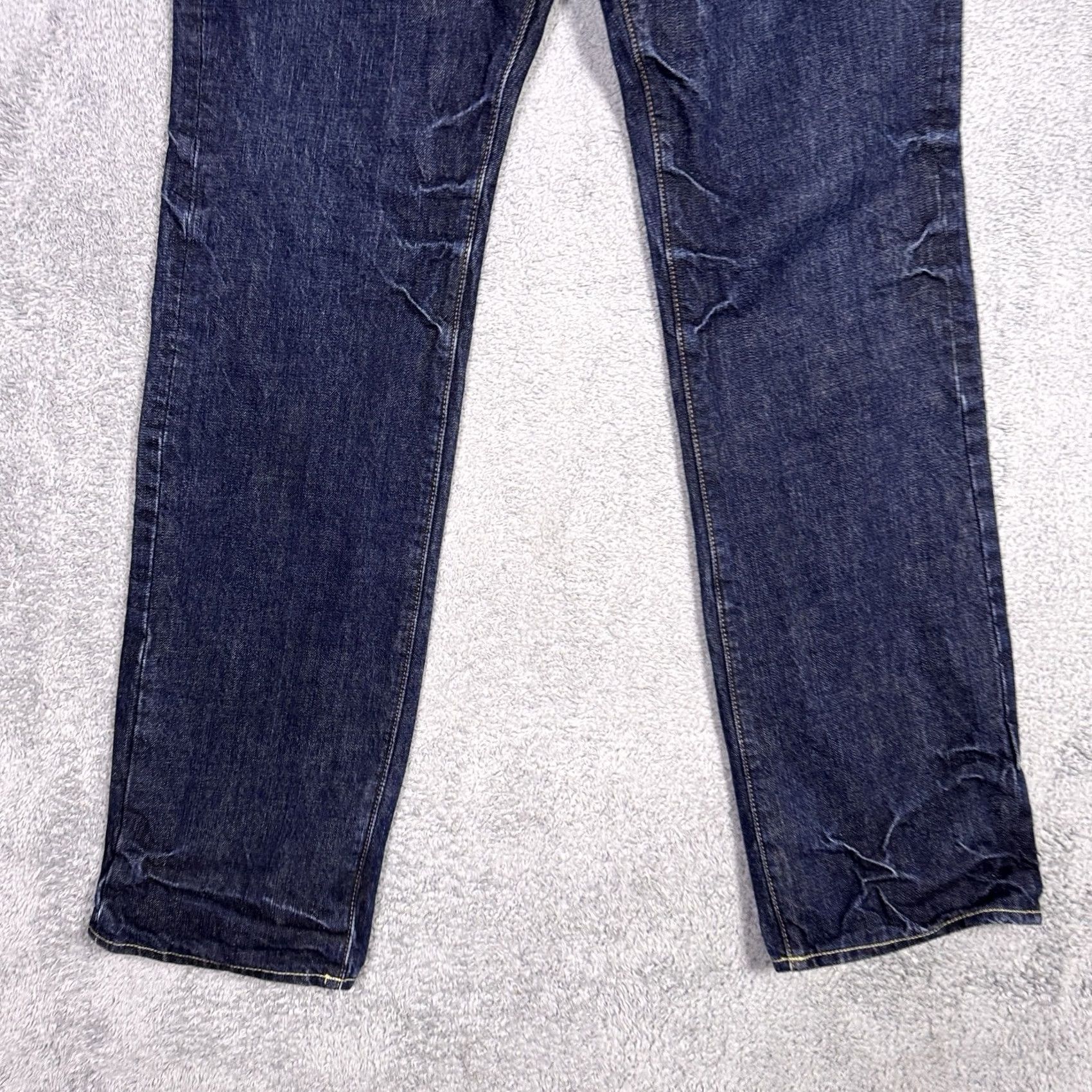 Abercrombie & Fitch VINTAGE Abercrombie & Fitch Jeans Mens 32x32 Remsen Slim Straight Lowrise Indigo Size US 32 / EU 48 - 2 Thumbnail