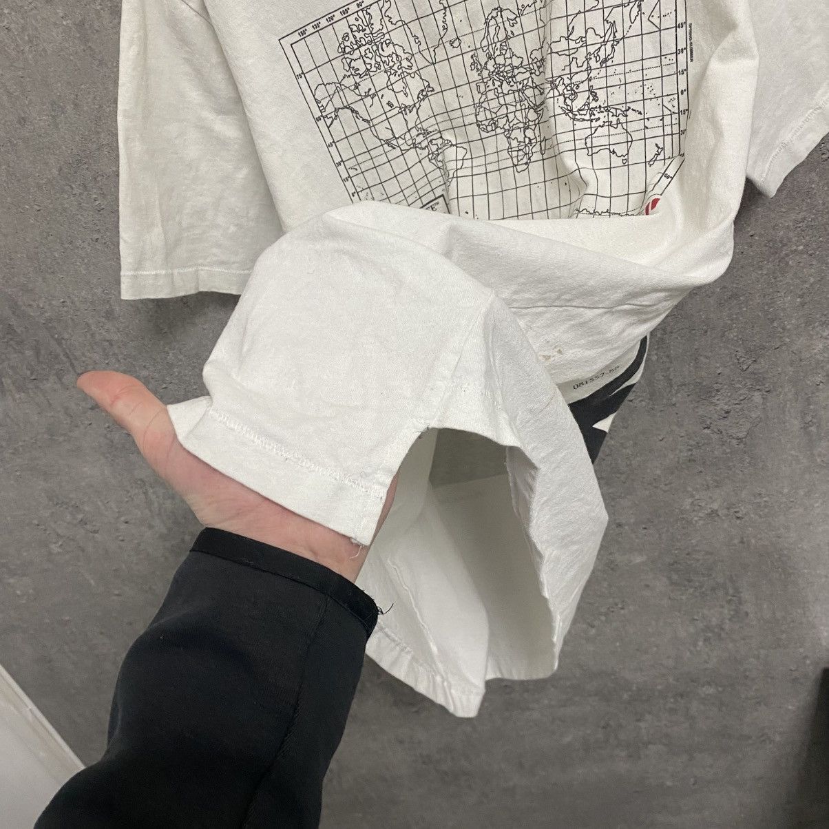 Off-White OFF WHITE Temperature Map Spliced T-Shirt Size US M / EU 48-50 / 2 - 7 Thumbnail