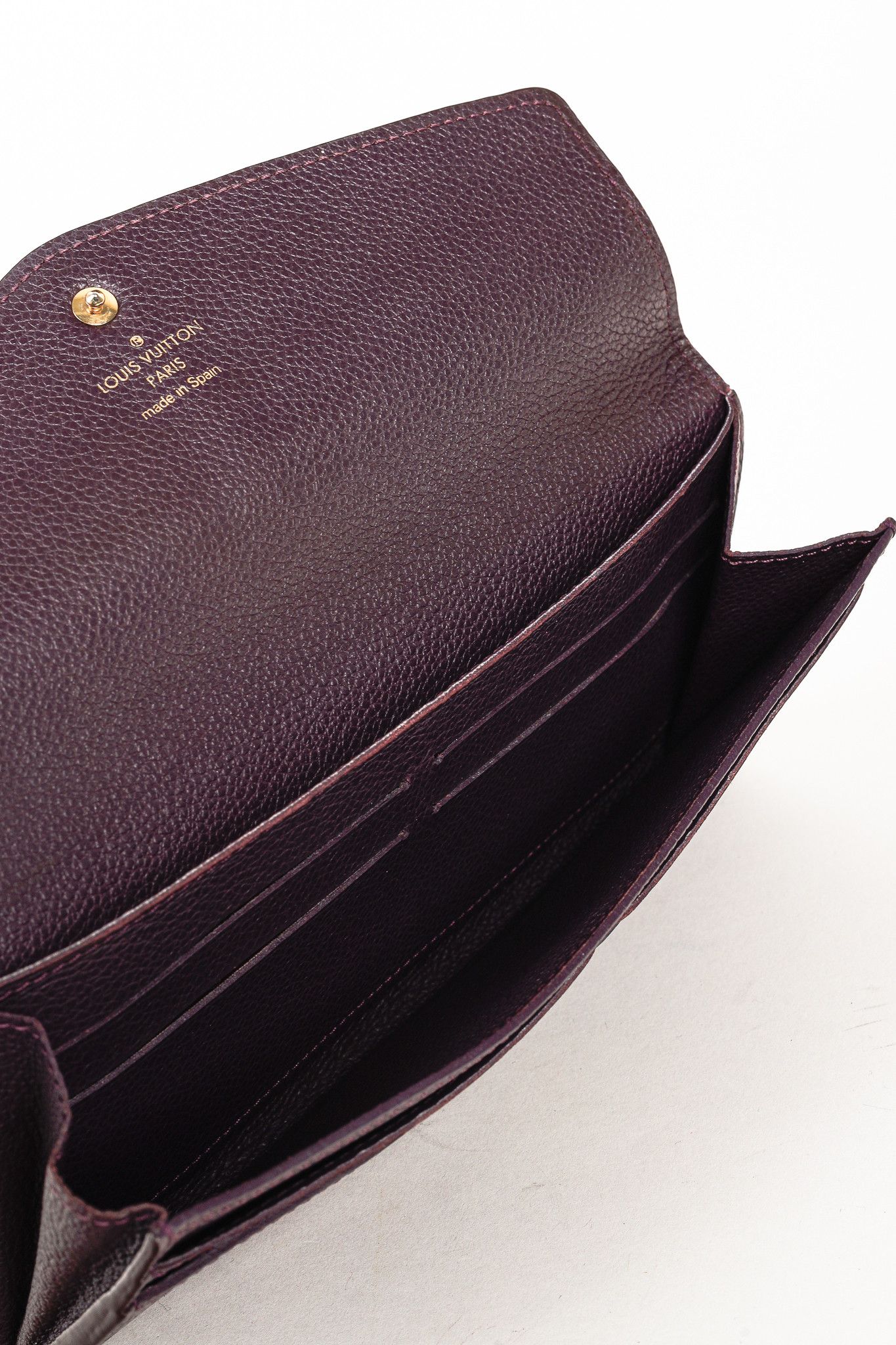 Louis Vuitton Louis Vuitton Curieuse Empreinte Leather Envelope Wallet Size ONE SIZE - 8 Thumbnail