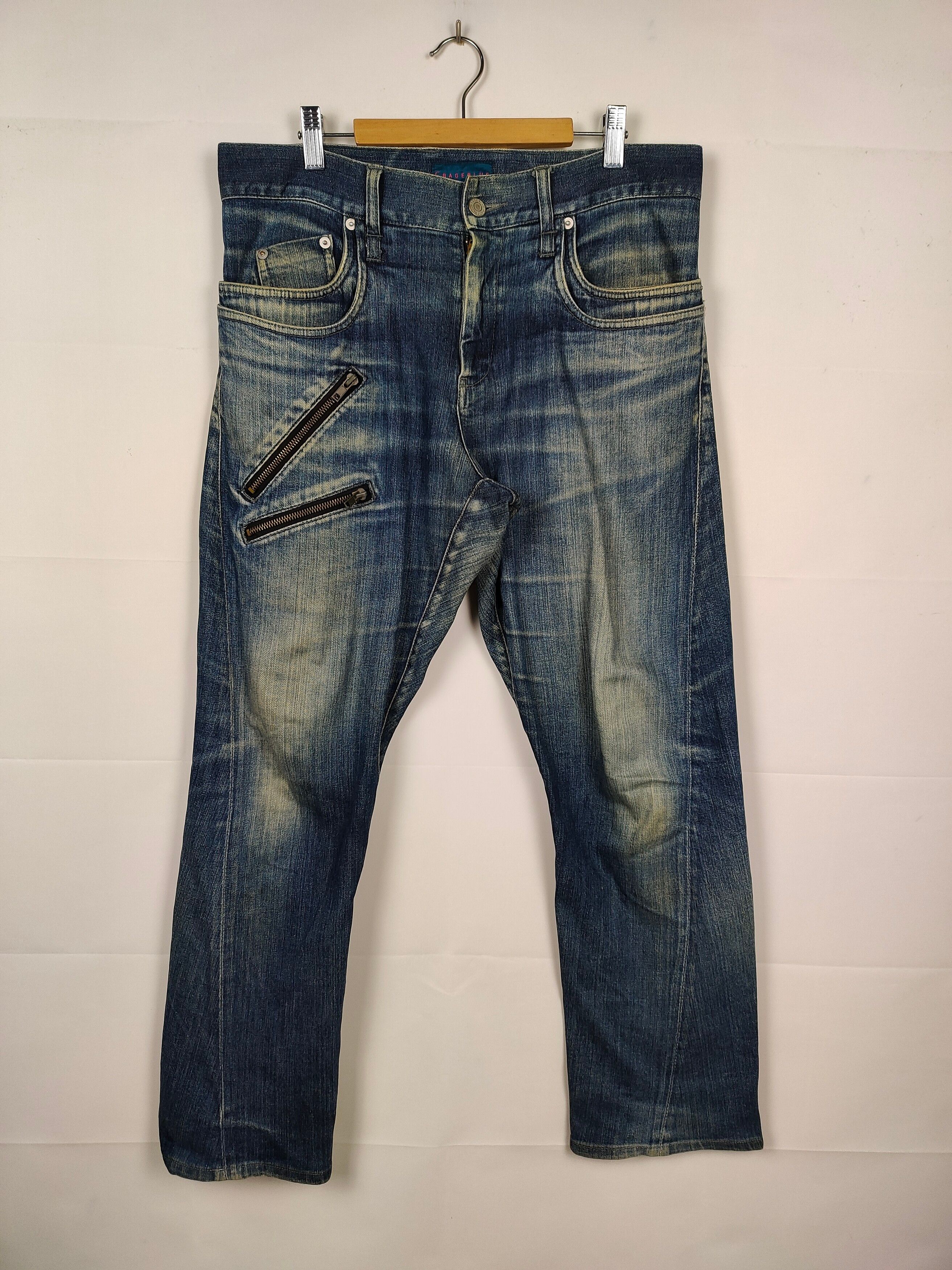 Vintage Vintage Rageblue Japanese Brand Stylish Denim Pant Size US 33 - 1 Preview