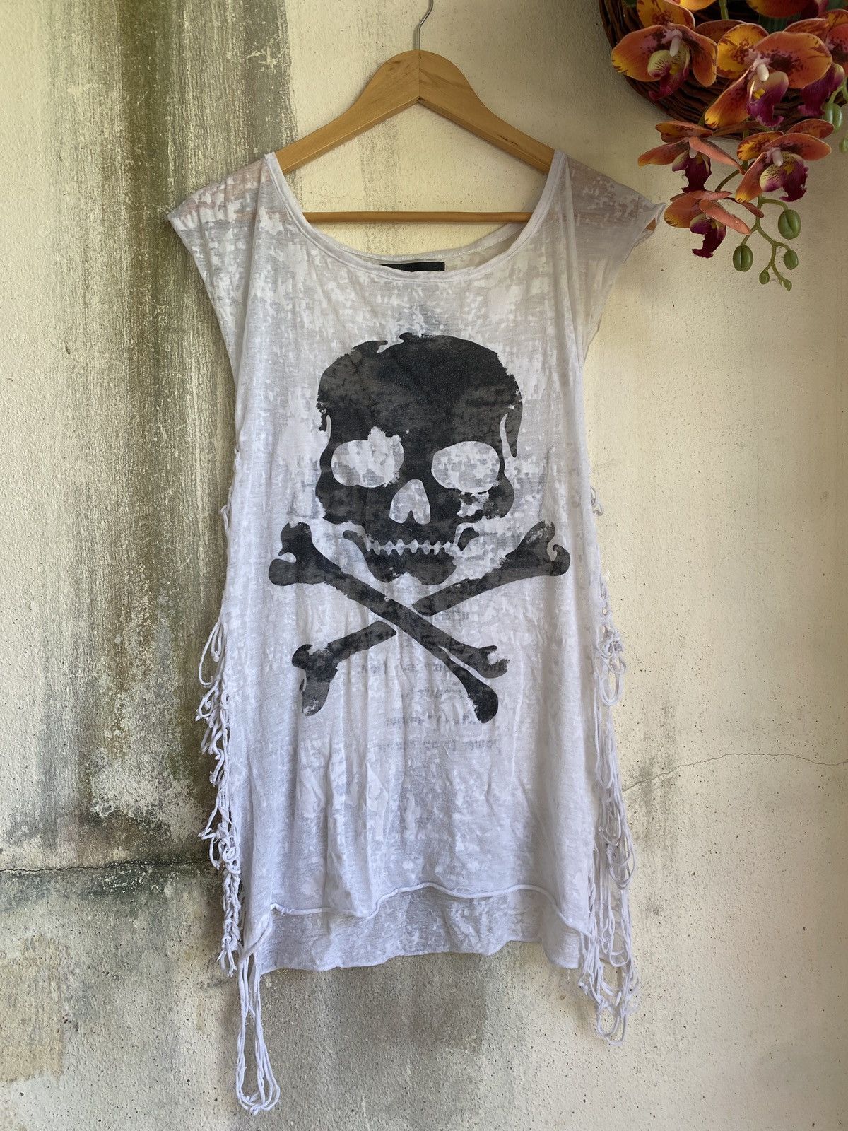 Japanese Brand × Punk and Yo ✨Steals✨Rock Punk Rare Desing Torn Left And Right Size US M / EU 48-50 / 2 - 1 Thumbnail