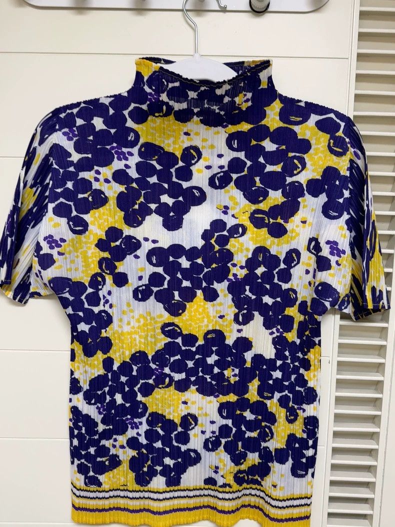 issey miyake size:4 Floral short-sleeved shirt 2505-Nexta