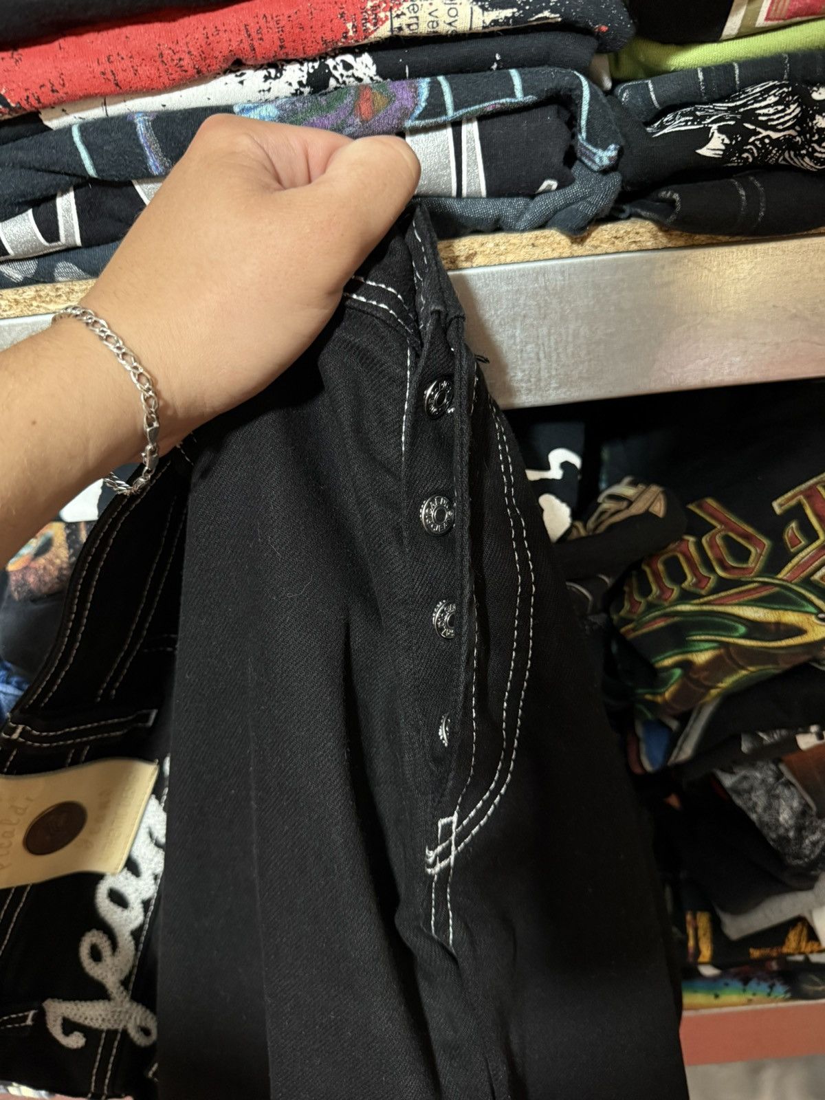 Japanese Brand Rare Japanese Brand Picaldi Baggy Rap Jeans Y2K Hype Size US 34 / EU 50 - 11 Thumbnail