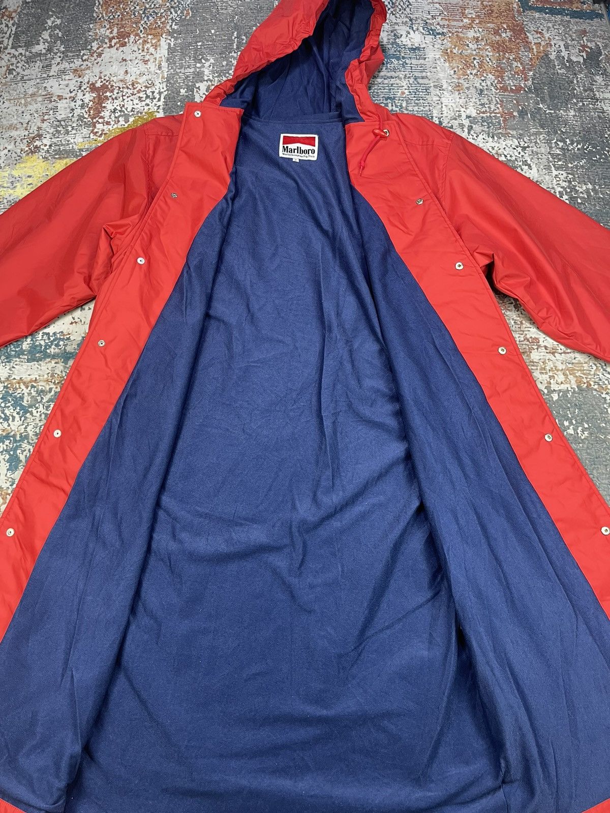 Marlboro Vintage Marlboro Warmer Fleece Lining Hooded Jacket Size US L / EU 52-54 / 3 - 9 Thumbnail