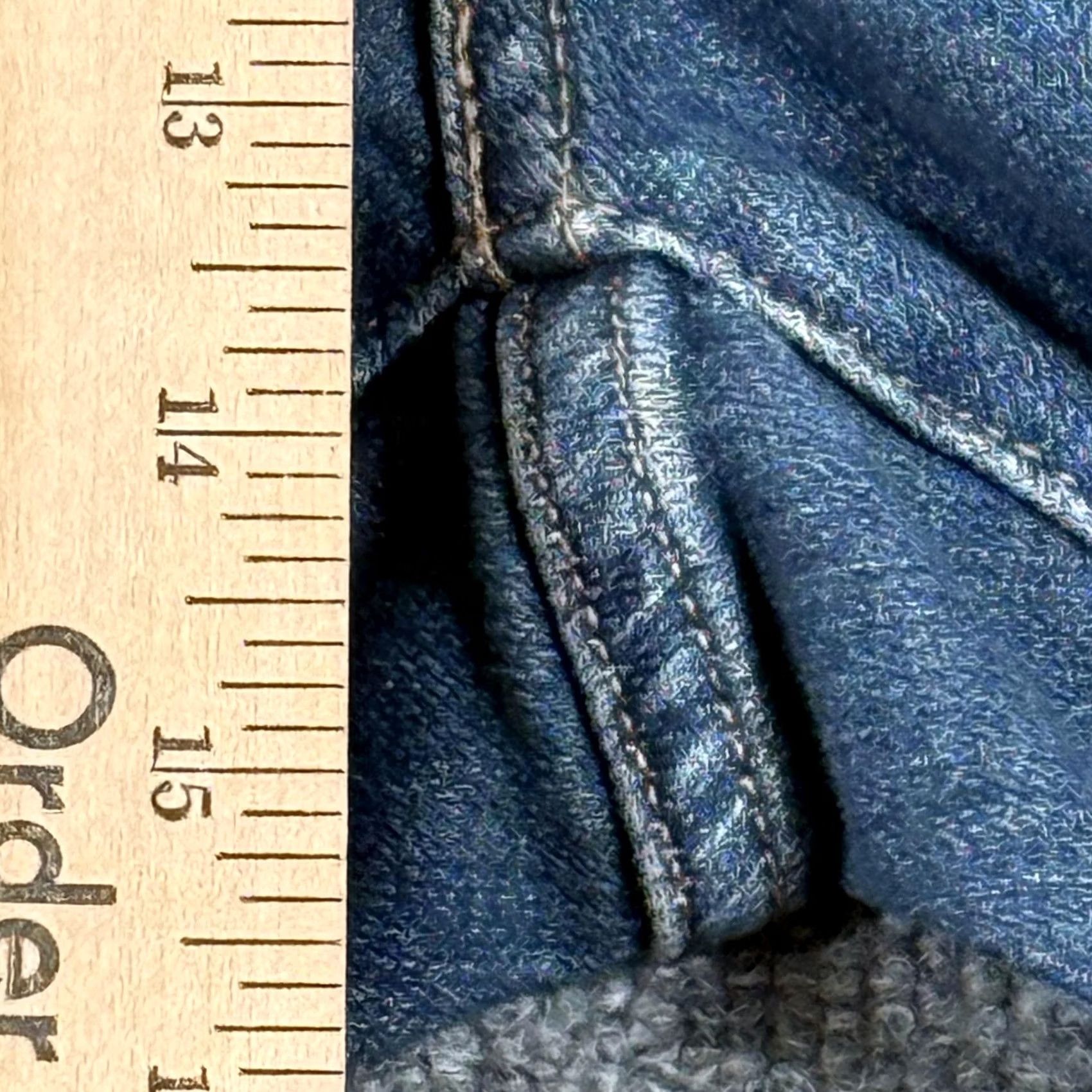 Vintage Levi Strauss Jeans Womens 24M W37 L32 Mid Rise Bootcut Signature Stretch Denim Bootscut? (Note: Unable to process) Size 40" / US 18 - 6 Thumbnail