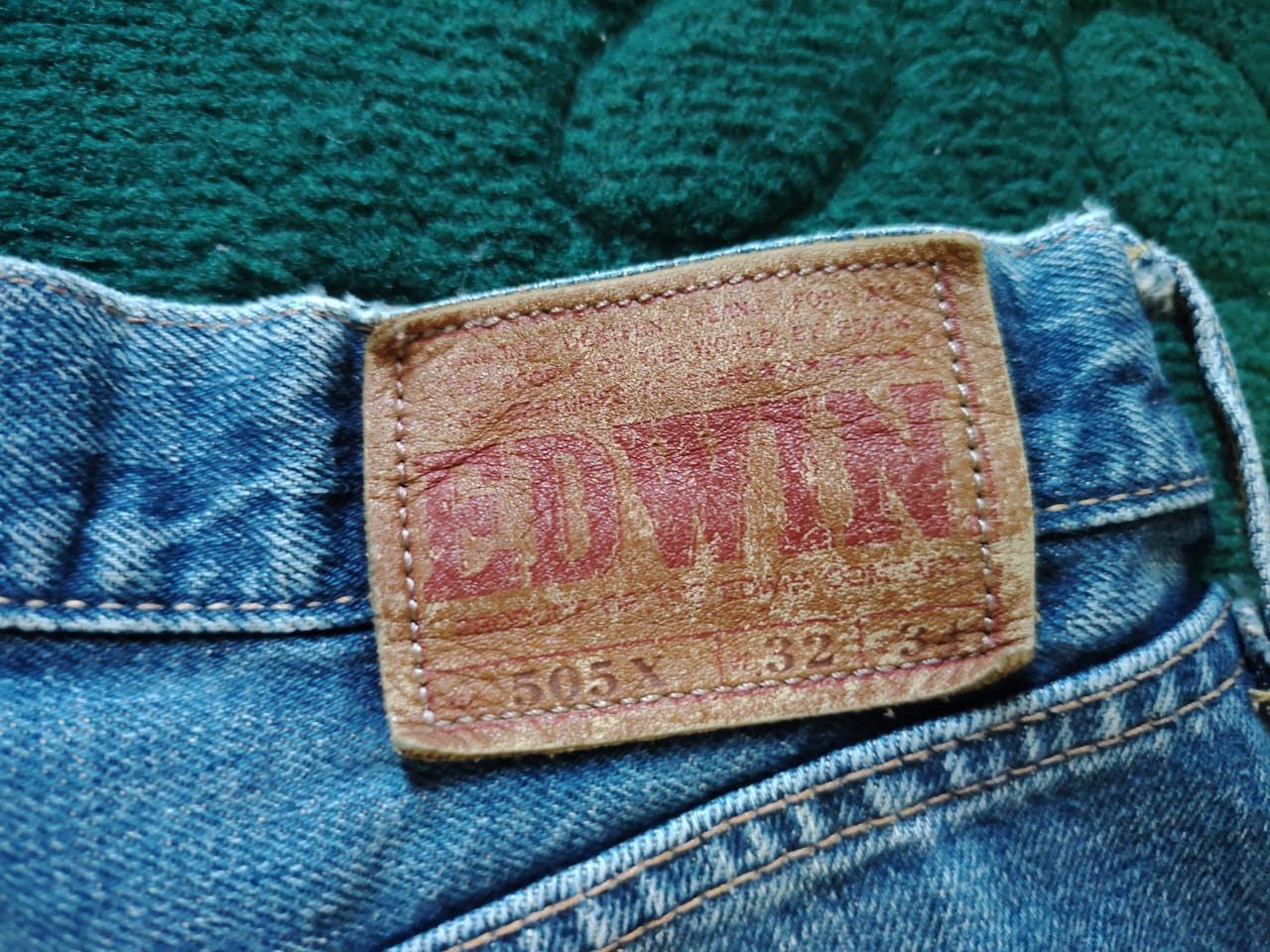 Edwin Edwin 505 X Jeans Denime Japan Selvedge Vintage Size US 31 - 22 Thumbnail