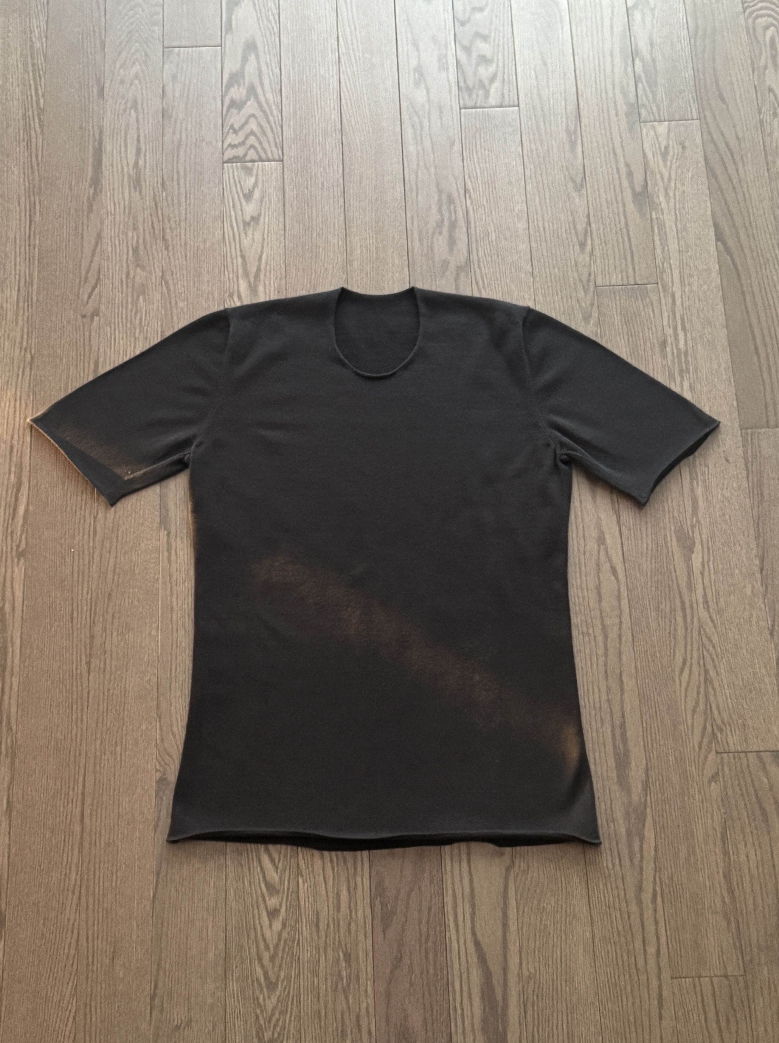 Label Under Construction LUC SEAMLESS SHOULDER TEE - COTTON - DARK GREY - SIZE 50 Size US M / EU 48-50 / 2 - 1 Thumbnail