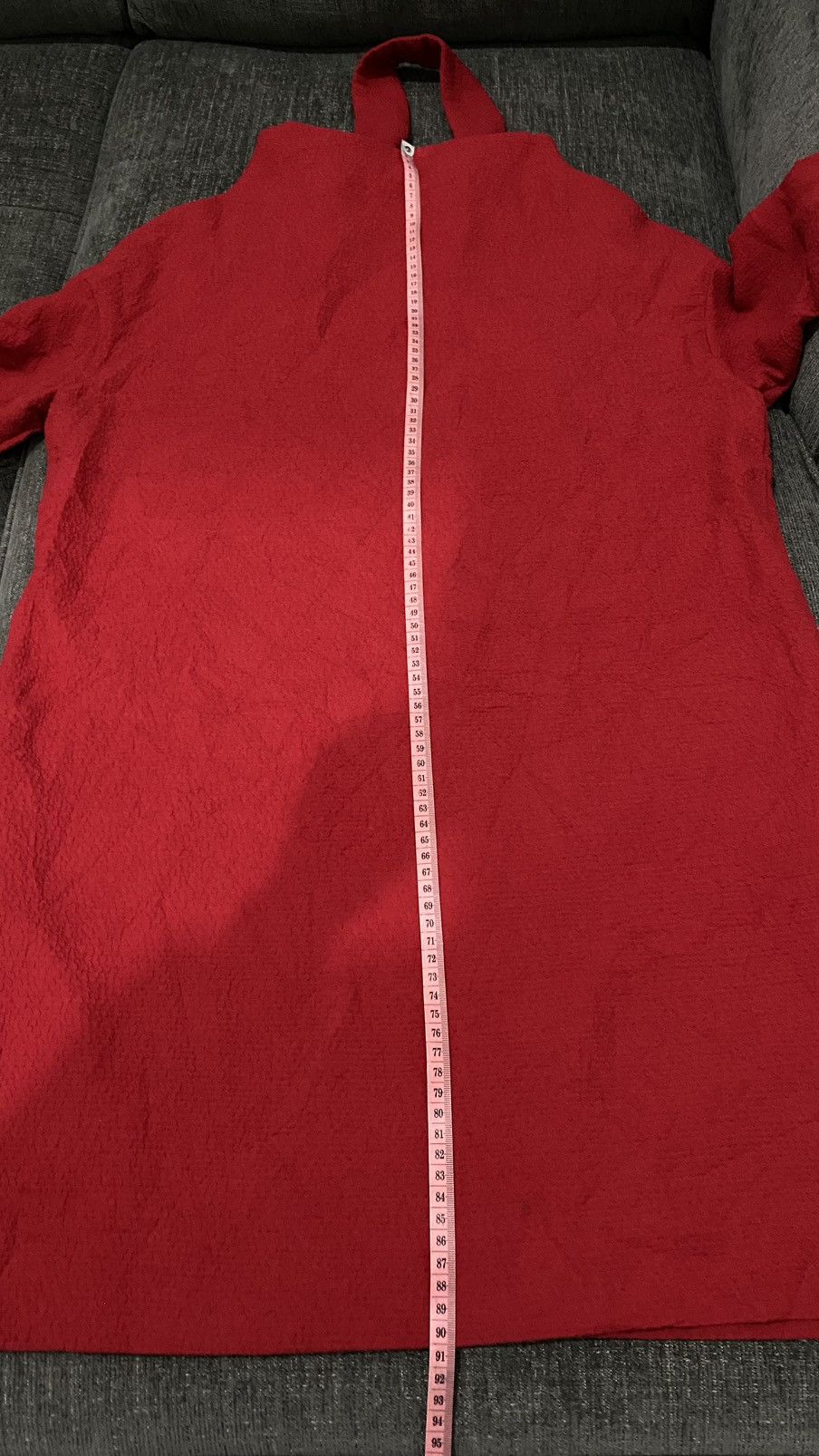 Cop Copine Cop Copine Red Midi Dress Size XS / US 0-2 / IT 36-38 - 17 Thumbnail