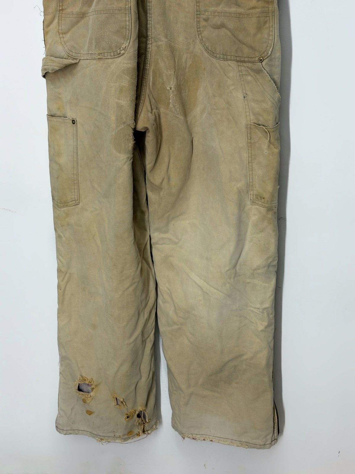 Carhartt Carhartt vintage overall canvas trashed faded mens rare Size US 32 / EU 48 - 14 Thumbnail