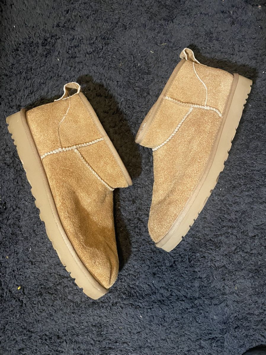 Ugg Ugg Classic Ultra Mini Mens Chestnut Size US 11 / EU 44 - 1 Thumbnail