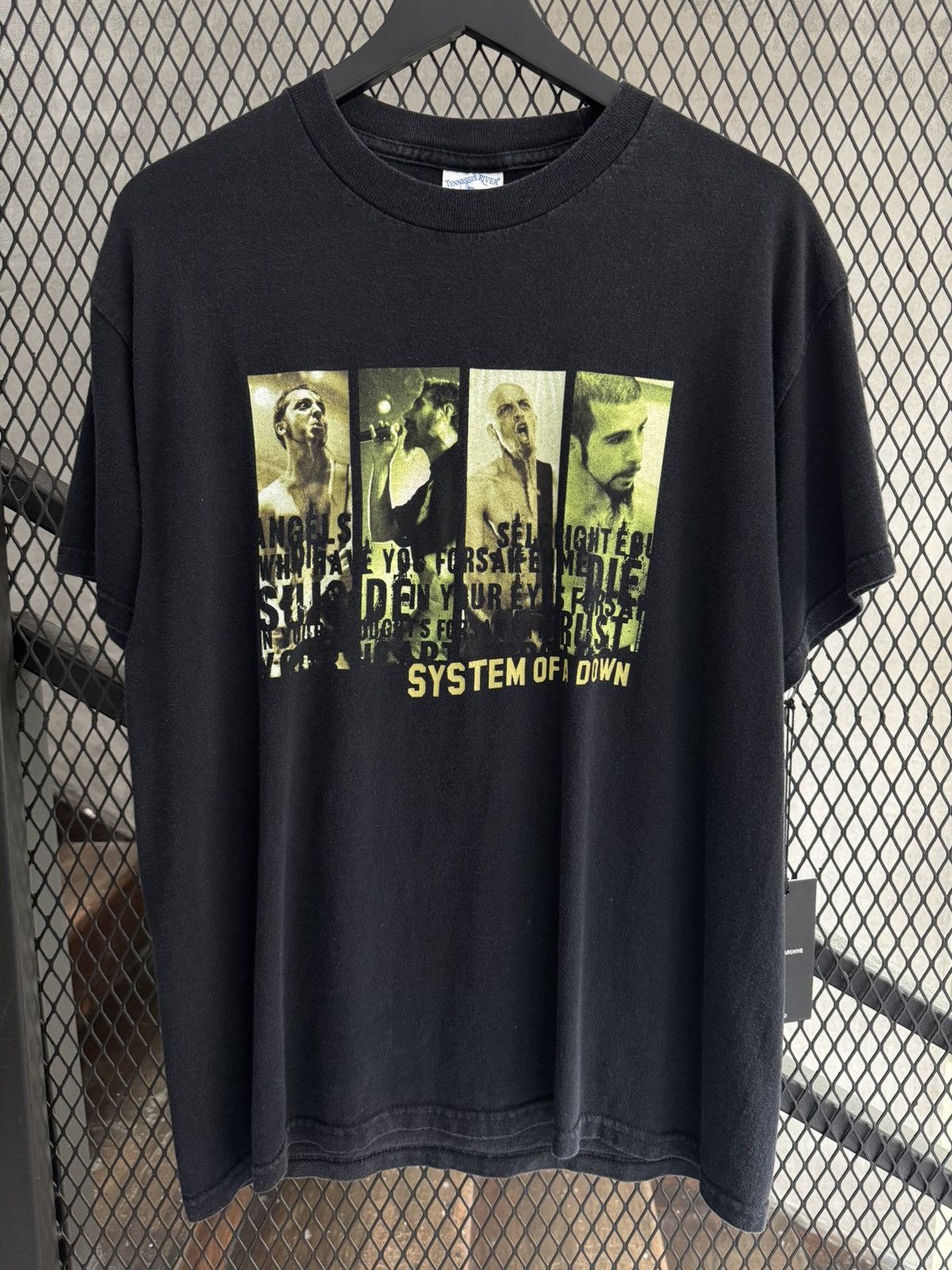 Band Tees × Vintage Vintage 2001 System Of A Down Promo Tee Size US L / EU 52-54 / 3 - 1 Thumbnail