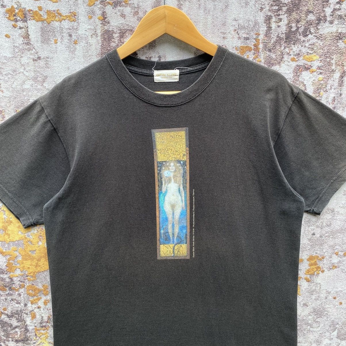 Arts & Science Vintage Gustav Klimt Nuda Veritas Art Tee Vienna Japan 1900 Size US M / EU 48-50 / 2 - 7 Thumbnail