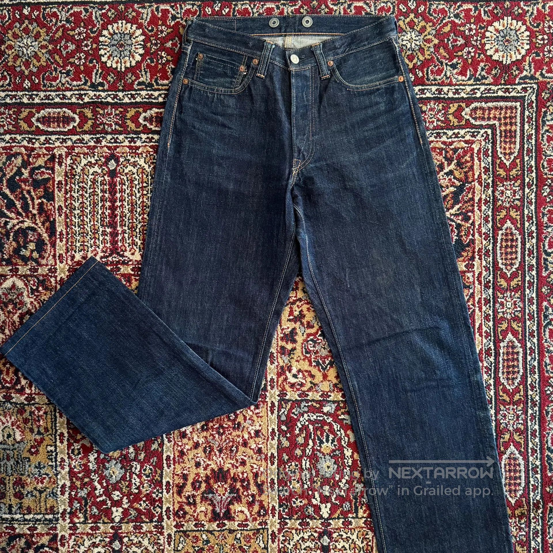 Sugar Cane Sugar Cane Raw Denim Jeans. Size US 30 / EU 46 - 1 Thumbnail