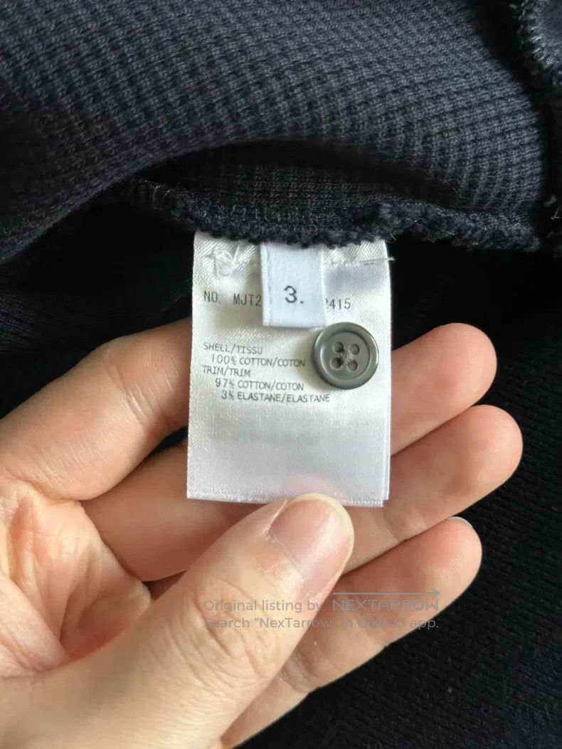 Thom Browne Thom Browne Waffle Short-sleeve Sweatshirt Size US L / EU 52-54 / 3 - 4 Thumbnail