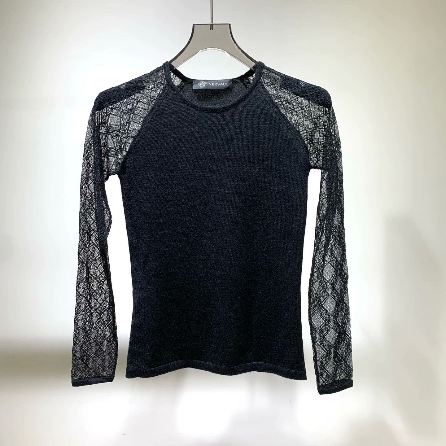 Versace Versace Patchwork Sweater 38 Women Size S / US 4 / IT 40 - 1 Thumbnail