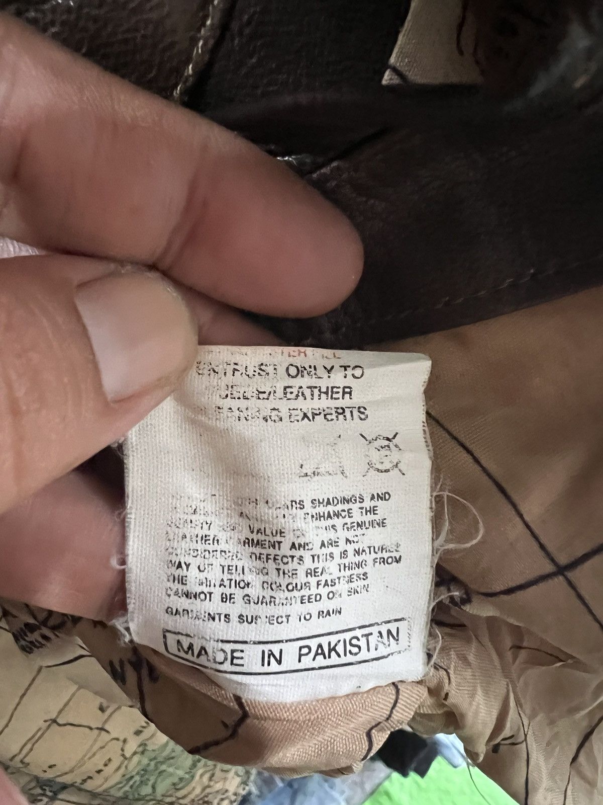 Genuine Leather 🔥Vintage Unknown Brand Real Leather Jacket Size US XL / EU 56 / 4 - 16 Thumbnail