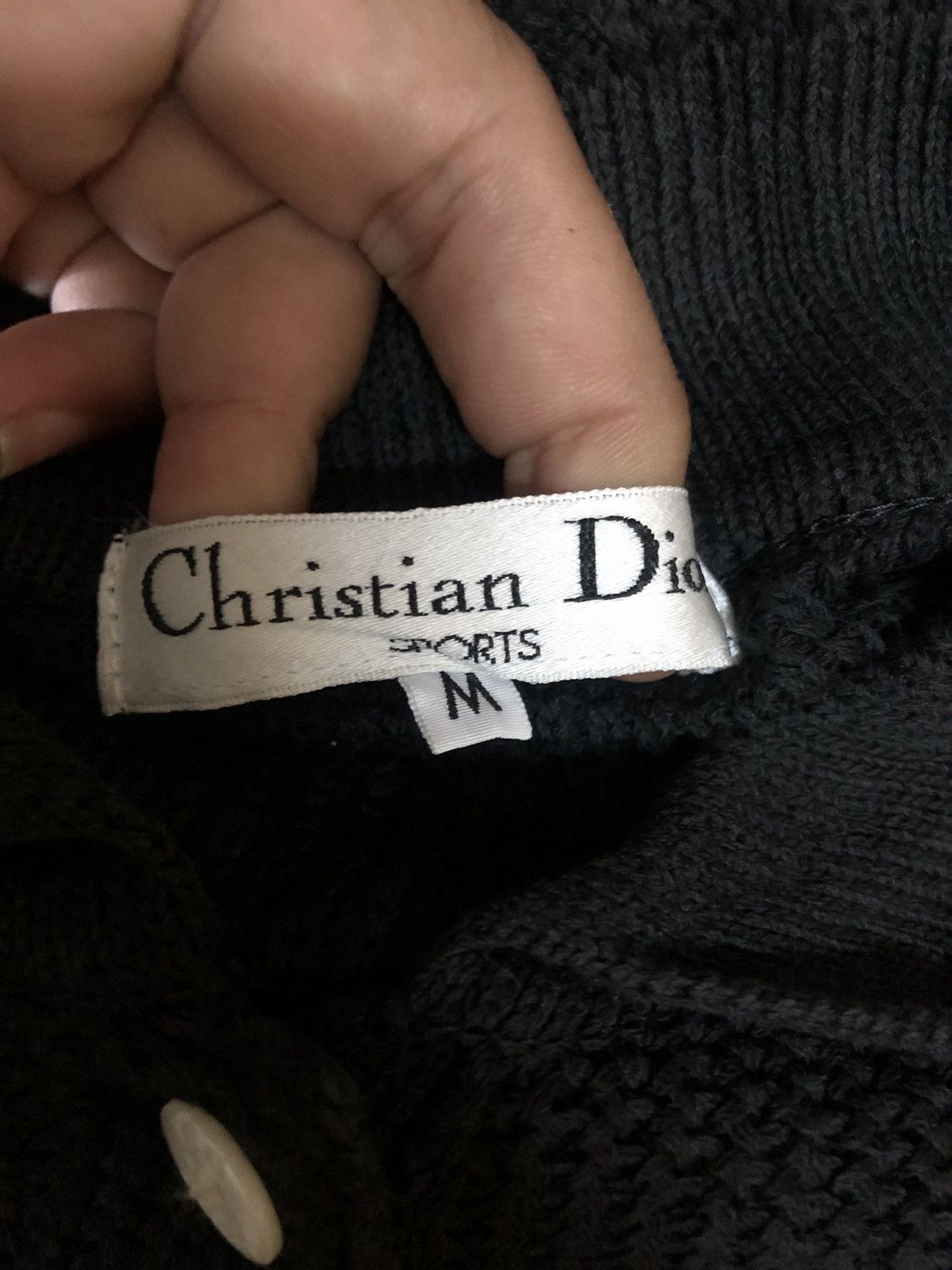 Christian Dior Monsieur Christian Dior Sports Knitwear Polo Shirt Size S / US 4 / IT 40 - 3 Thumbnail