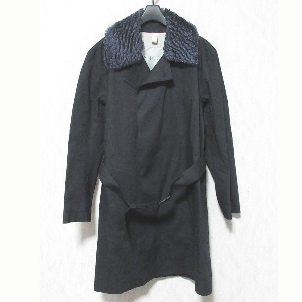 Other Other Hancock Rubberized Coat Plastic / Synthetic Outerwear DUTY FREE for USA Size ONE SIZE - 1 Thumbnail