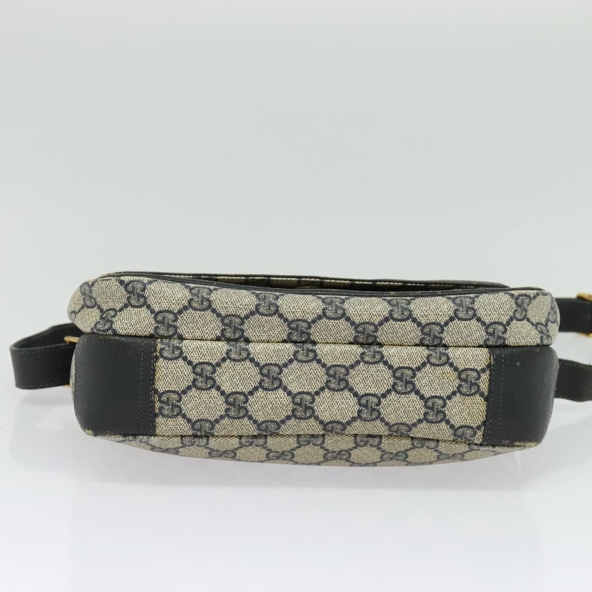 Gucci GUCCI GG Supreme Shoulder Bag Pvc Navy Gold Size ONE SIZE - 9 Thumbnail