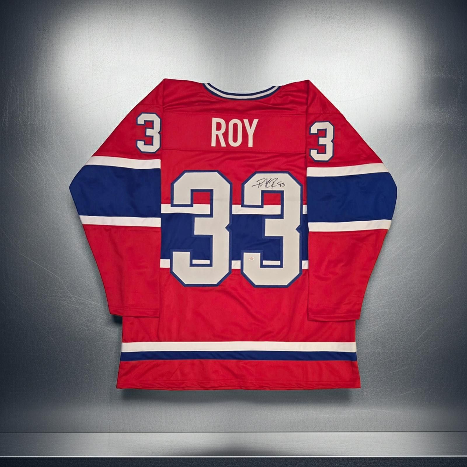 Other Patrick Roy Colorado Avalanche signed hockey jersey COA Size ONE SIZE - 1 Thumbnail