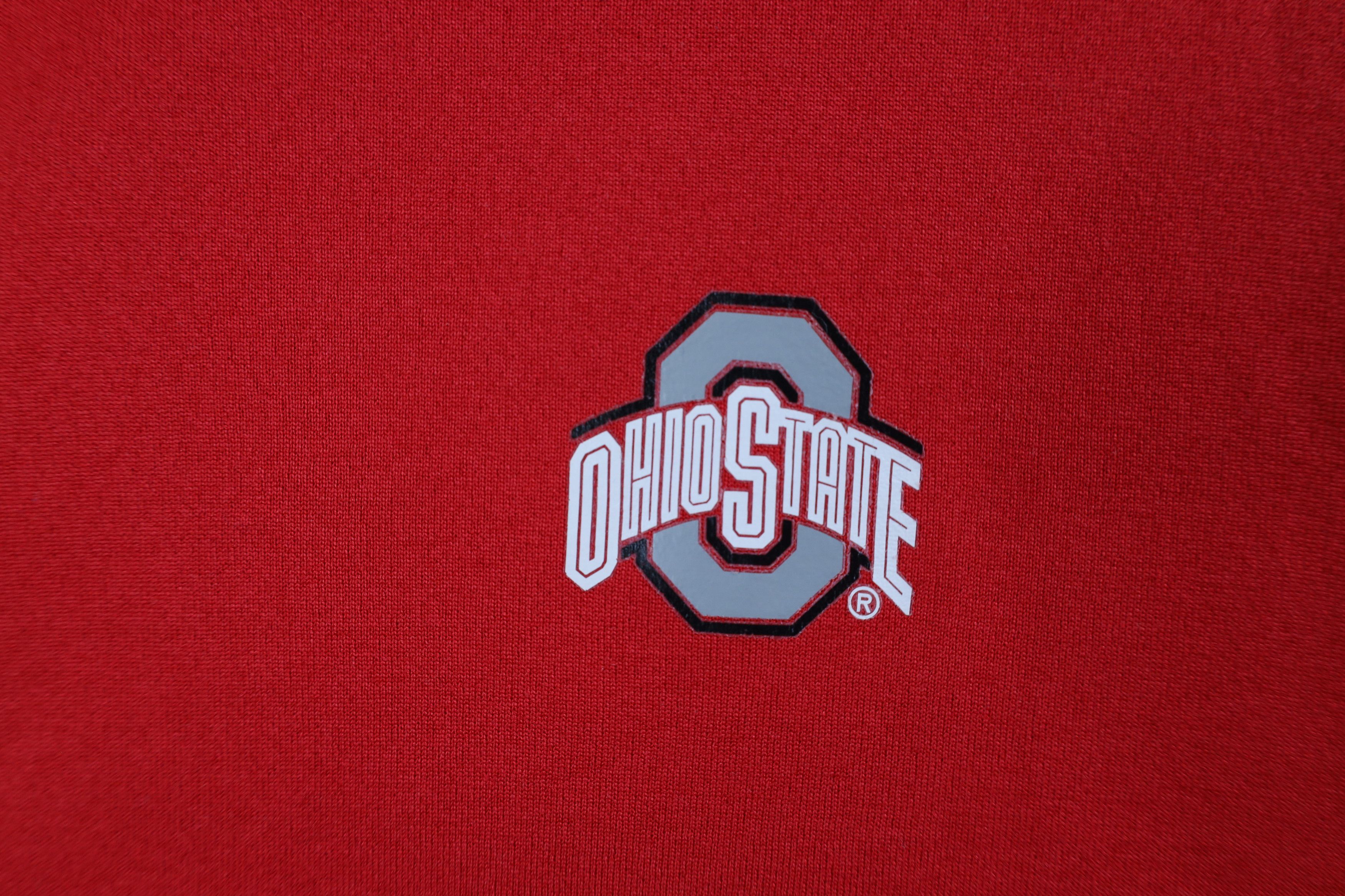 Nike × Vintage Vintage Nike Swoosh Ohio State University Long Sleeve Shirt Size US L / EU 52-54 / 3 - 4 Thumbnail
