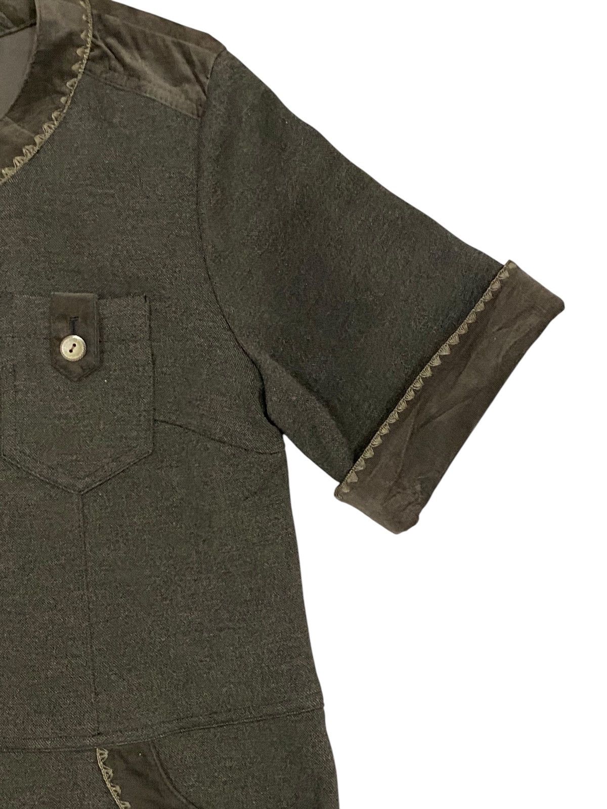 Japanese Brand × Kansai Yamamoto × Vintage Vtg Kansai Bis Zip Up Size M / US 6-8 / IT 42-44 - 5 Thumbnail