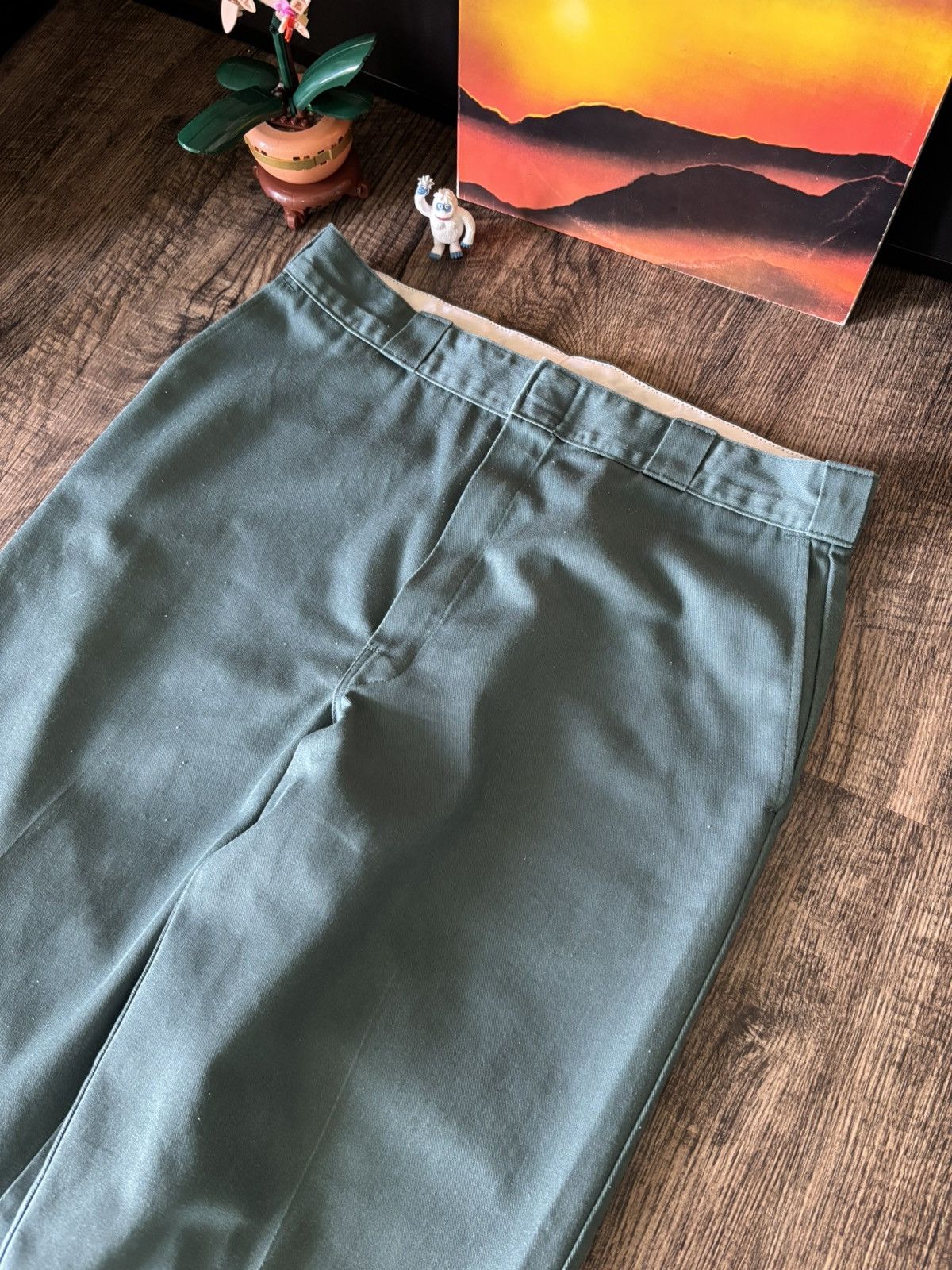 Dickies 90s Dickies Teal 36x34 Slacks Pants Made in USA Size US 38 / EU 54 - 5 Thumbnail