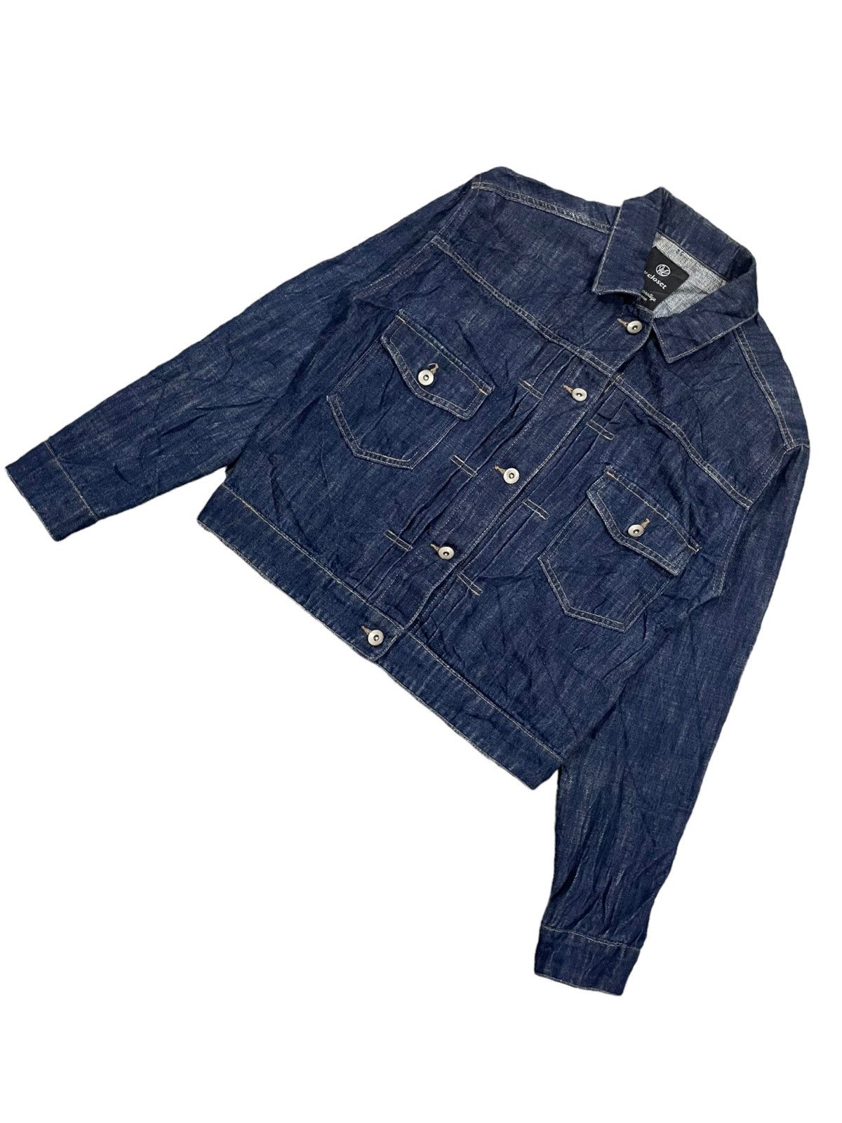 Japanese Brand W Closet Japan Type 2 1950s Inspired Denim Jacket Size US M / EU 48-50 / 2 - 7 Thumbnail